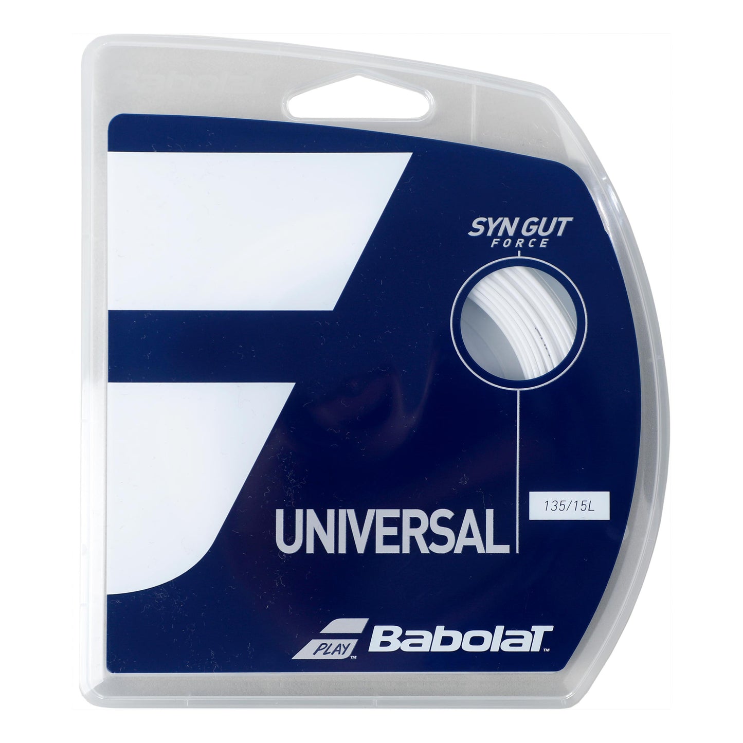 Babolat Synthetic Gut Force String set 12m - white Babolat Synthetic Gut Force String set 12m - white