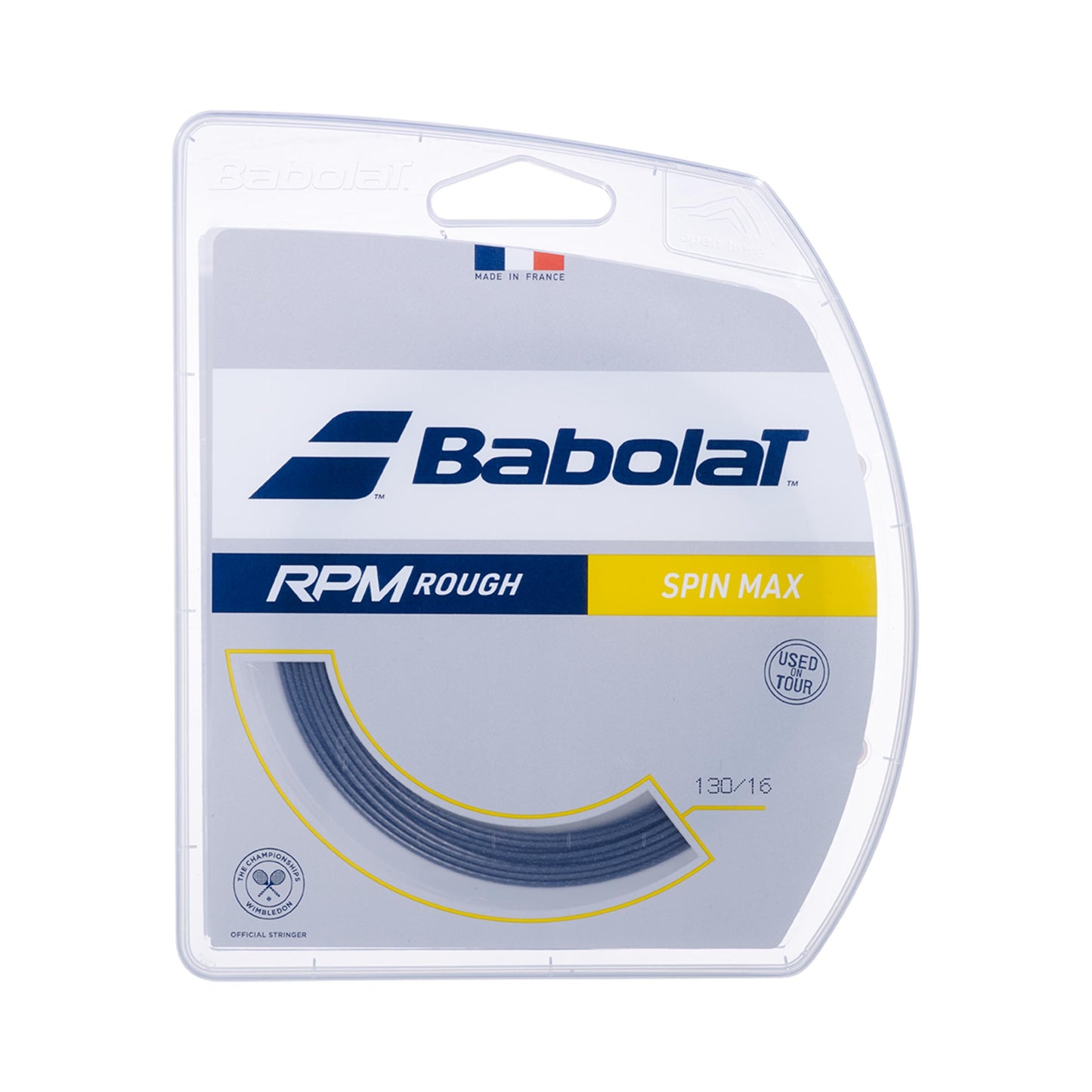 Babolat RPM Rough String Set 12m-Grey Babolat RPM Rough String Set 12m-Grey