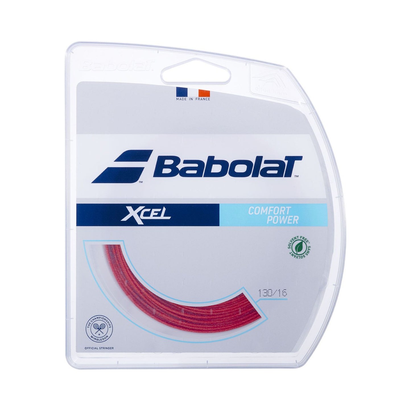 Babolat Xcel String Set 12m-Red Babolat Xcel String Set 12m-Red
