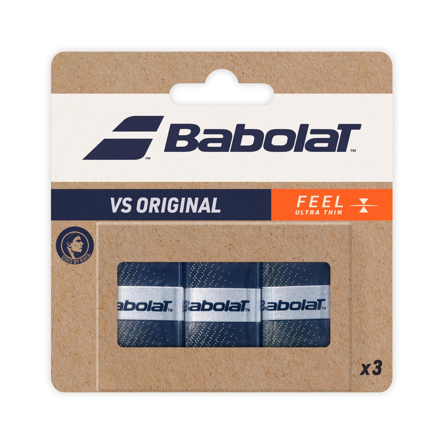 Babolat VS Grip Original 3 Pack-Black Babolat VS Grip Original 3 Pack-Black