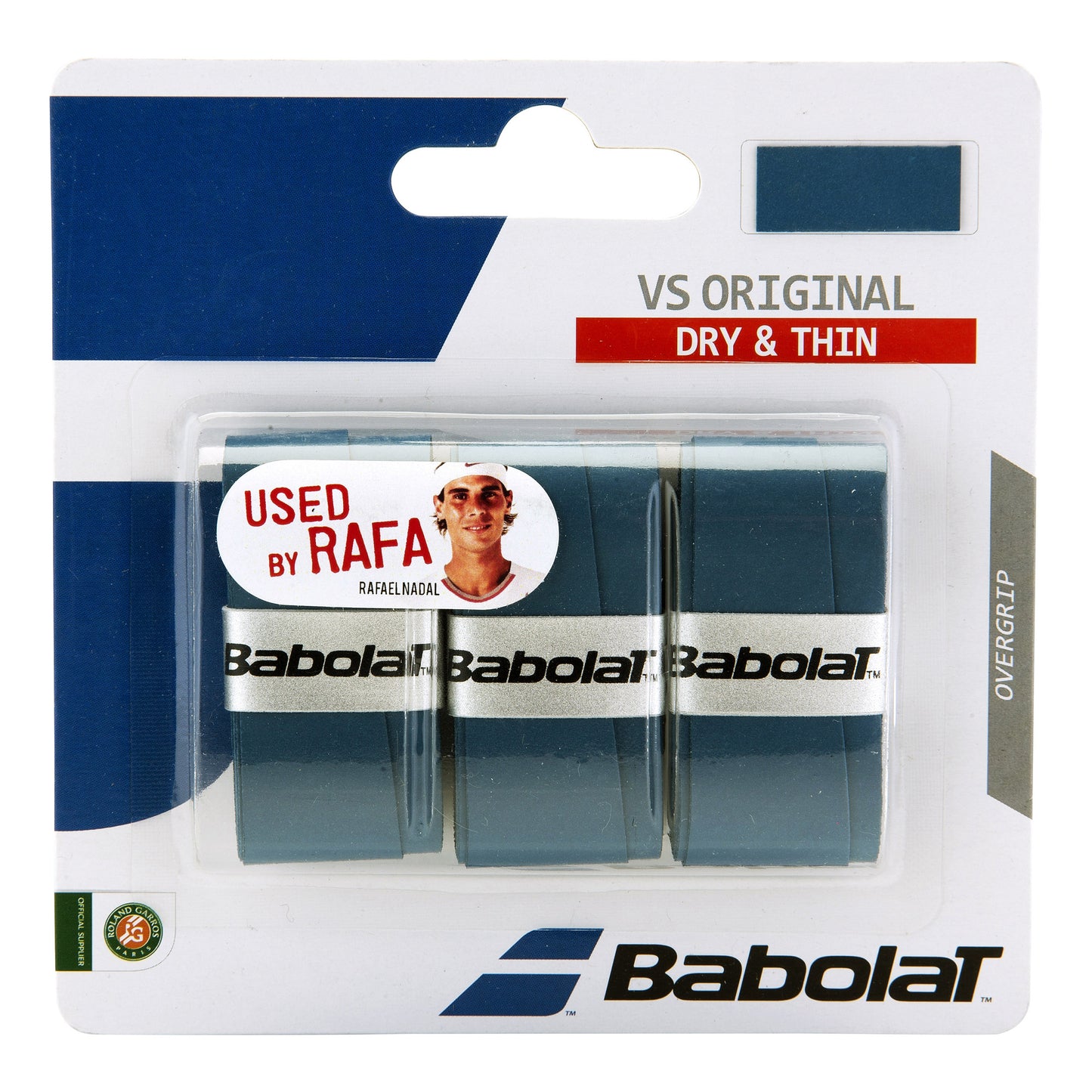 Babolat VS Grip Original 3 Pack - dark blue Babolat VS Grip Original 3 Pack - dark blue