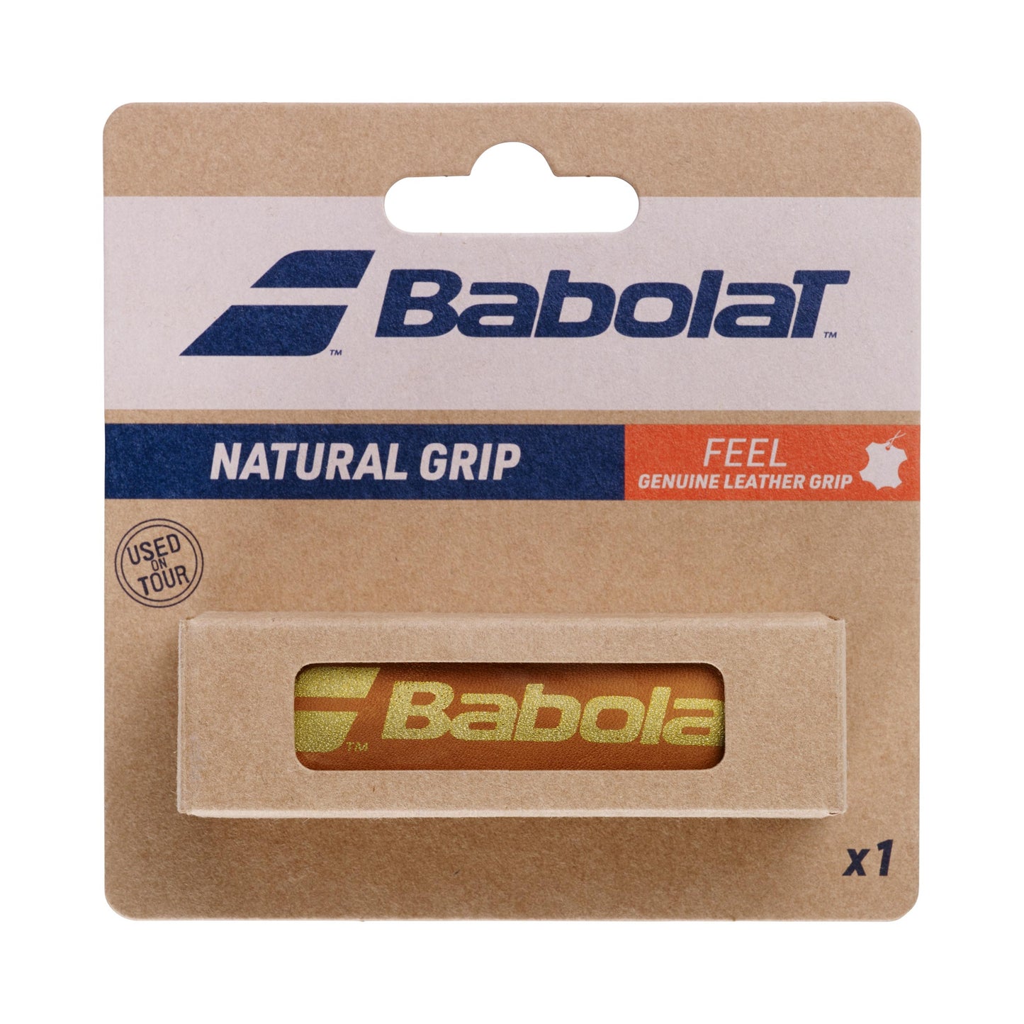 Babolat Natural Grip 1 Pack-Brown Babolat Natural Grip 1 Pack-Brown