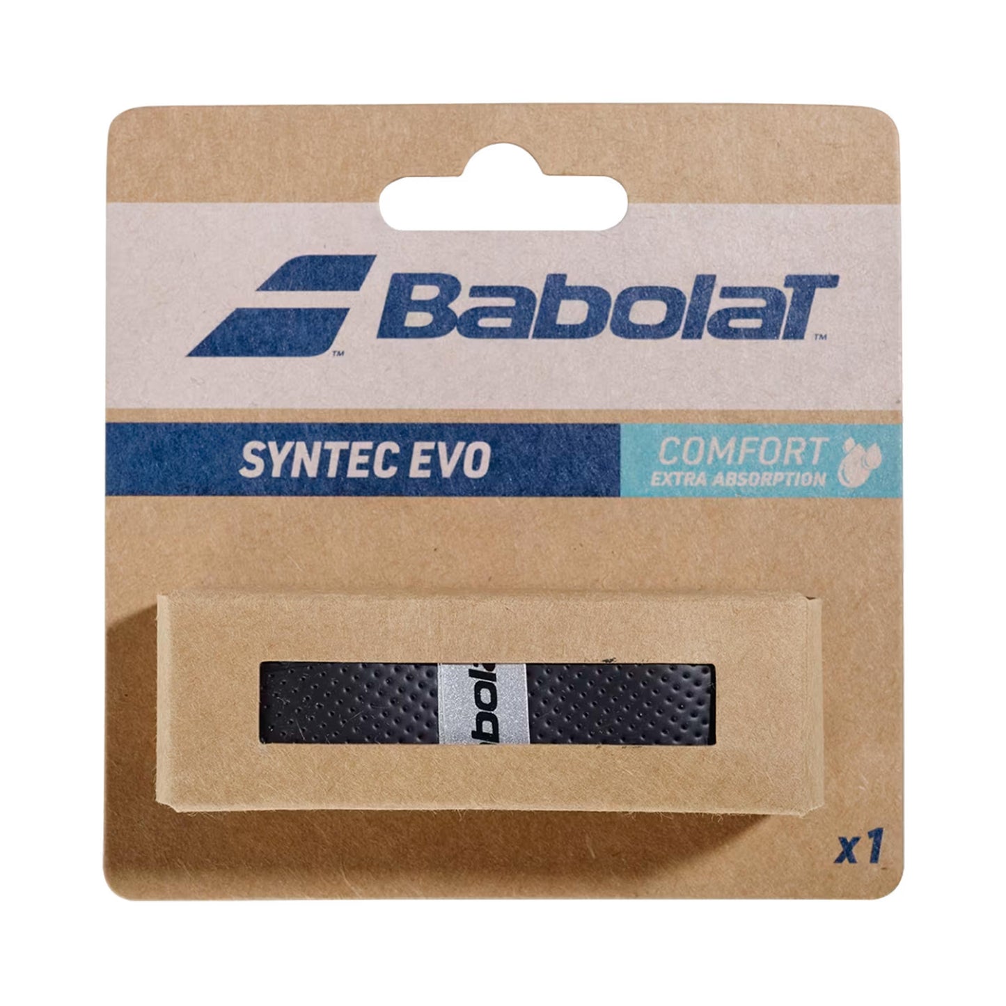 Babolat Syntec Evo Grip 1 Pack-Black Babolat Syntec Evo Grip 1 Pack-Black