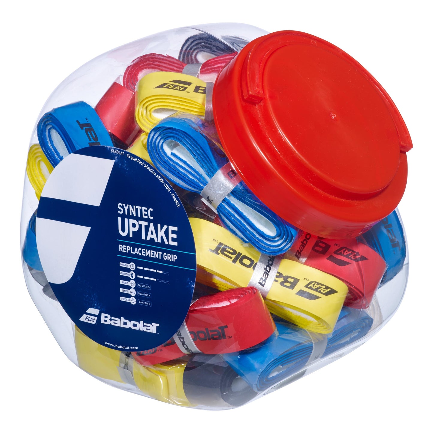 Babolat Syntec Uptake 30 Pack-Multicoloured Babolat Syntec Uptake 30 Pack-Multicoloured