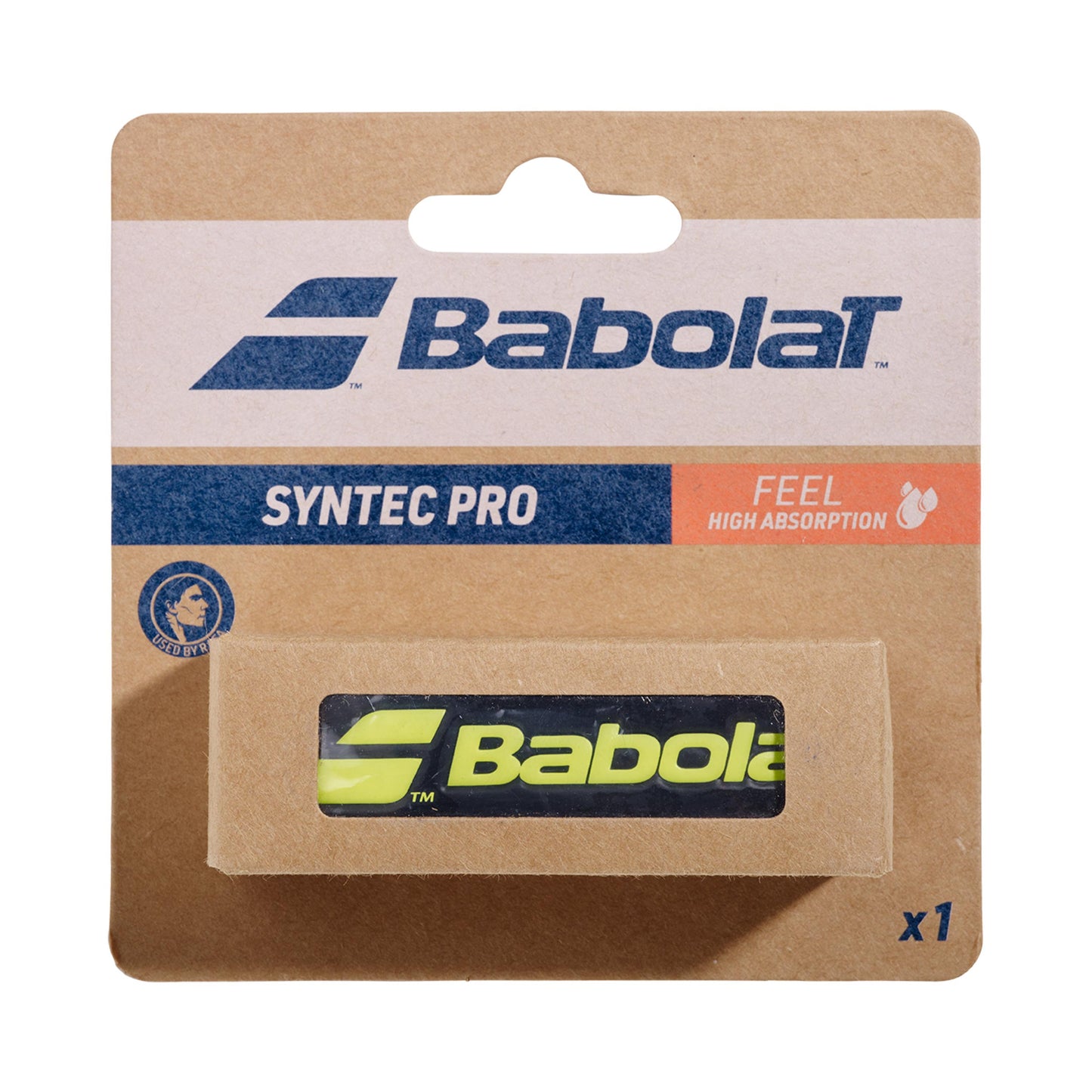 Babolat Syntec Pro Grip 1 Pack-Black,Yellow Babolat Syntec Pro Grip 1 Pack-Black,Yellow