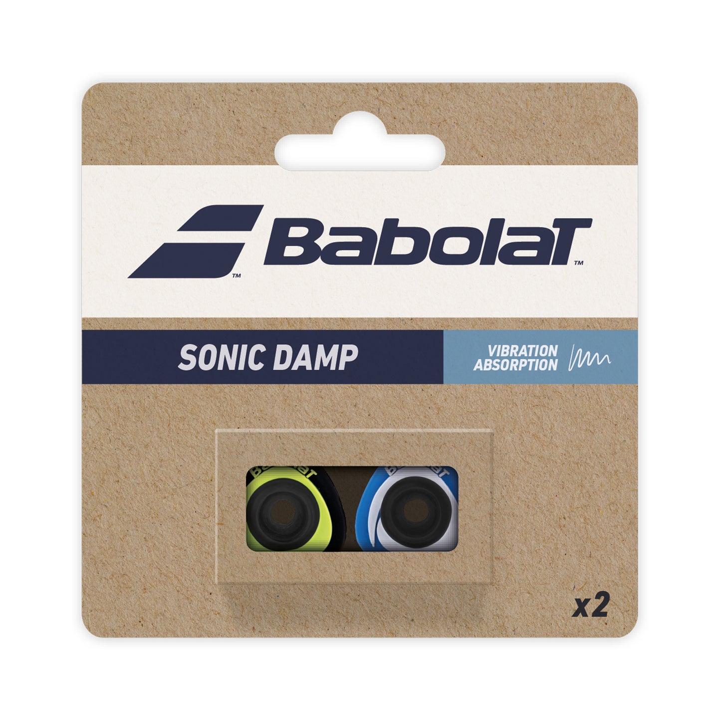 Babolat Sonic Dampener 2 Pack-Yellow,Yellow Babolat Sonic Dampener 2 Pack-Yellow,Yellow