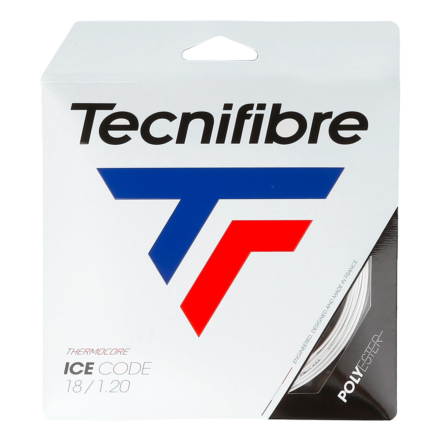Tecnifibre Ice Code String Set 12m-White Tecnifibre Ice Code String Set 12m-White
