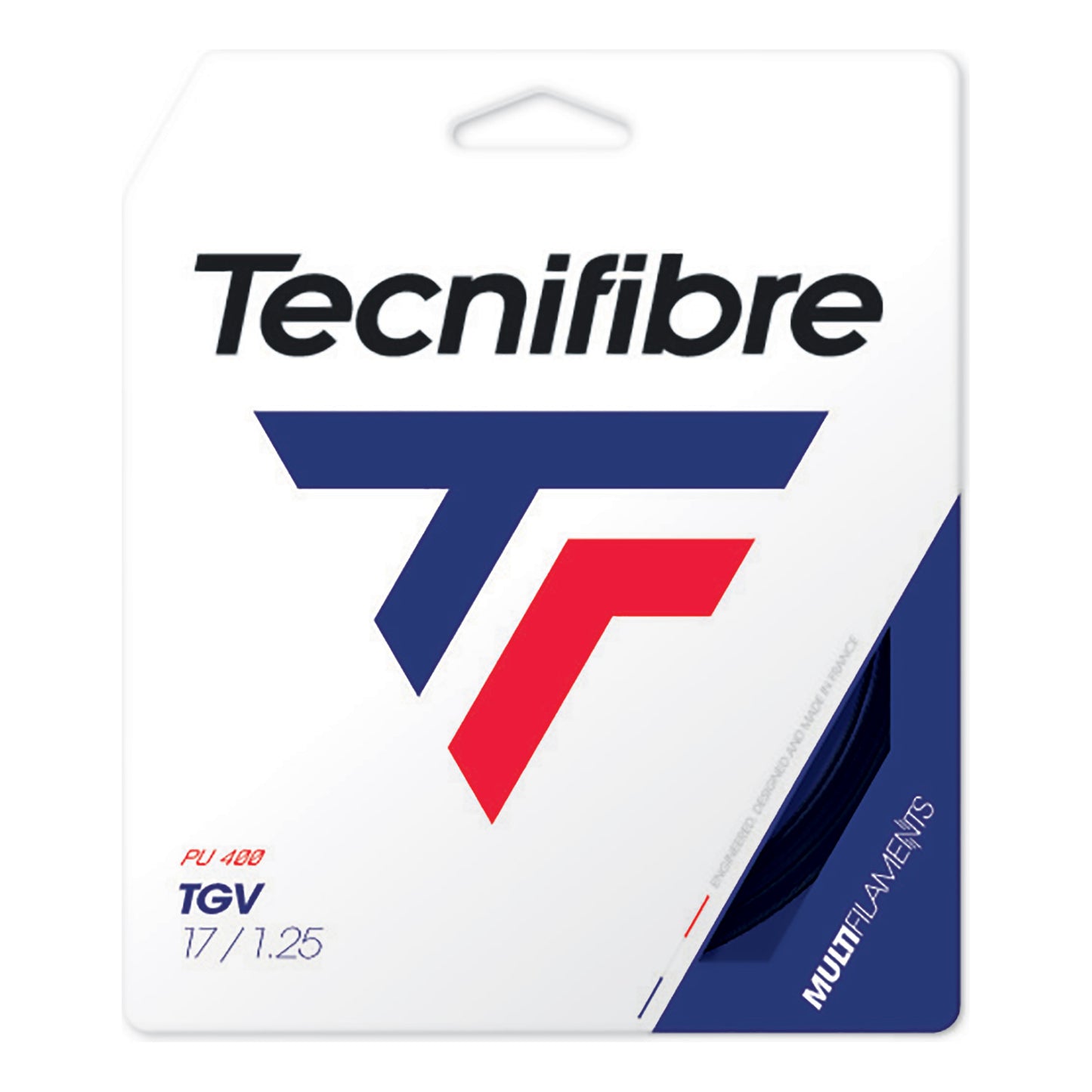 Tecnifibre TGV 12m String Set-Black Tecnifibre TGV 12m String Set-Black