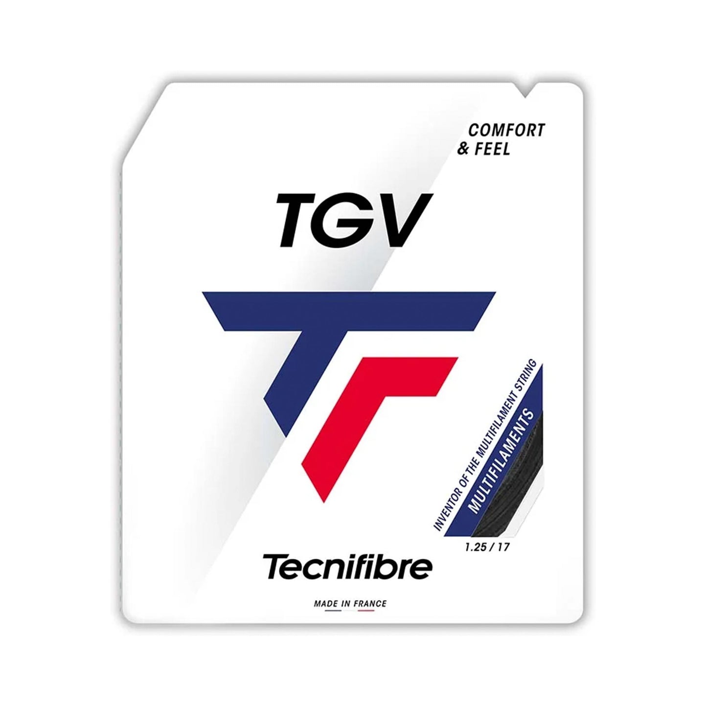 Tecnifibre TGV 12m String Set-Black Tecnifibre TGV 12m String Set-Black