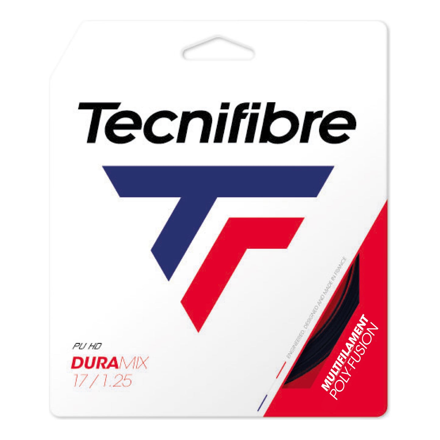 Tecnifibre Duramix HD 12m String Set-Black Tecnifibre Duramix HD 12m String Set-Black