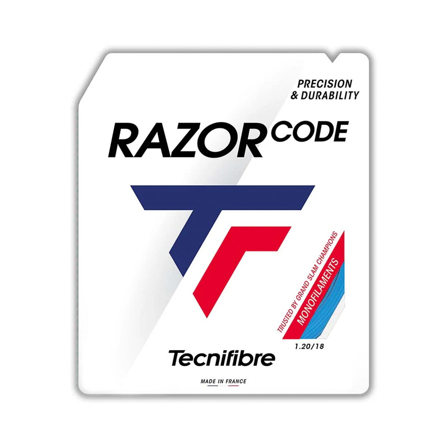 Tecnifibre Razor Code 12m String Set-Blue Tecnifibre Razor Code 12m String Set-Blue
