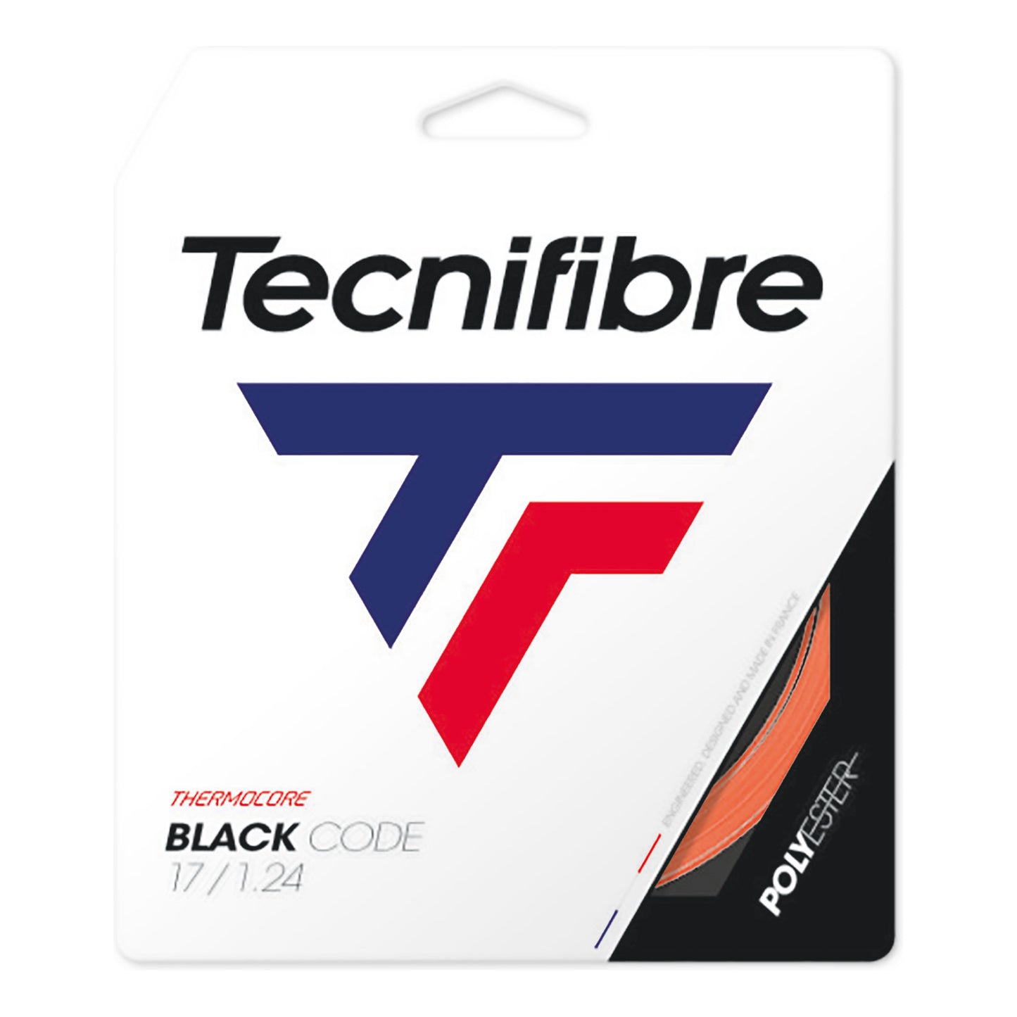 Tecnifibre Black Code 12m String Set-Orange,Red Tecnifibre Black Code 12m String Set-Orange,Red