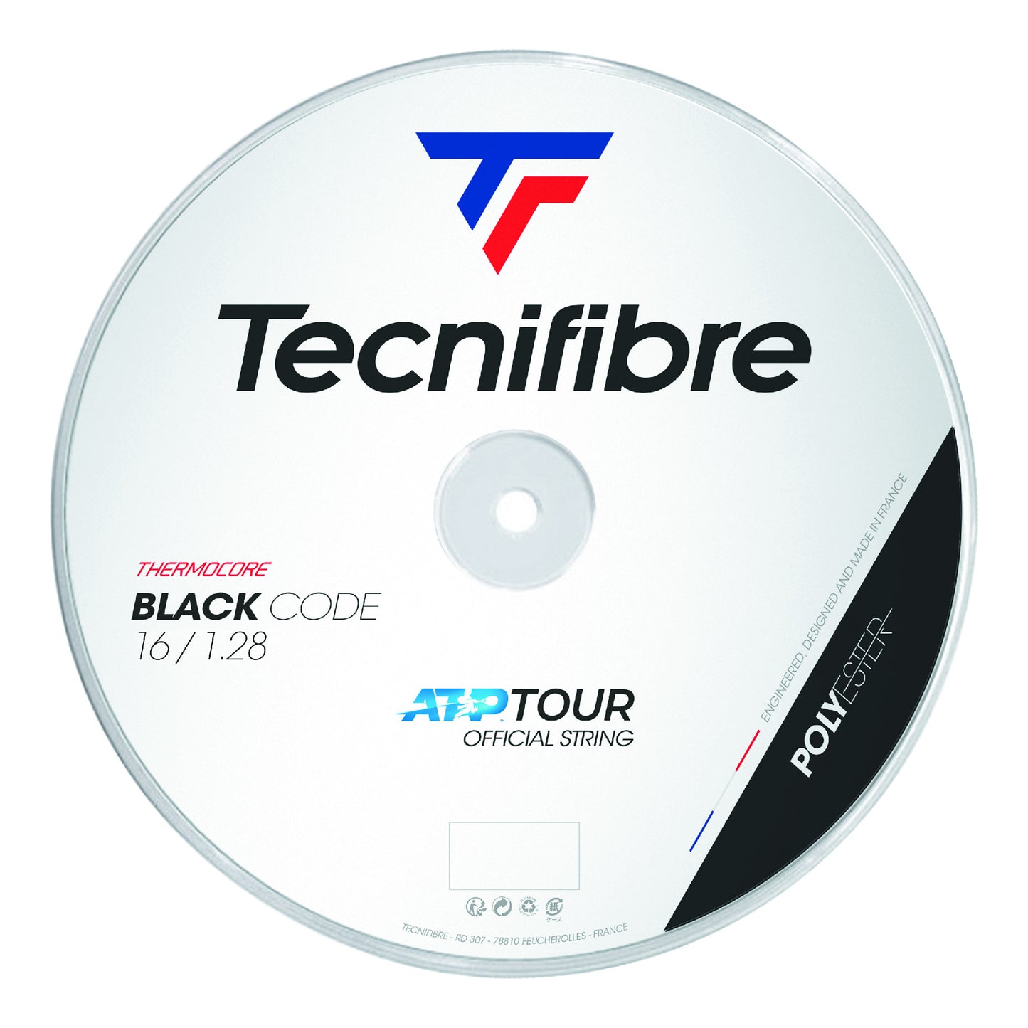 Tecnifibre Black Code 200m String Reel-Lime Tecnifibre Black Code 200m String Reel-Lime