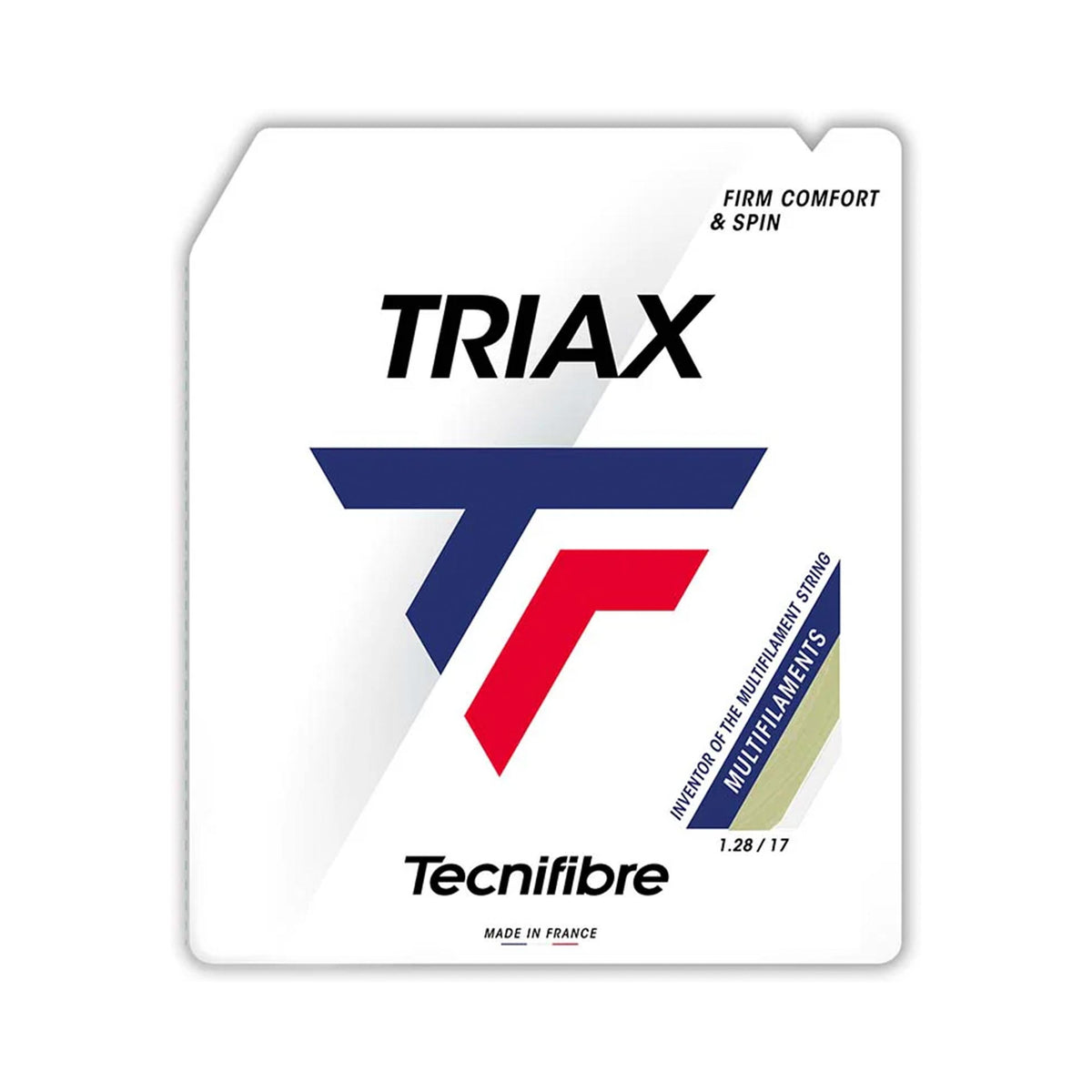 Tecnifibre Triax String Set 12m-Ecru Tecnifibre Triax String Set 12m-Ecru