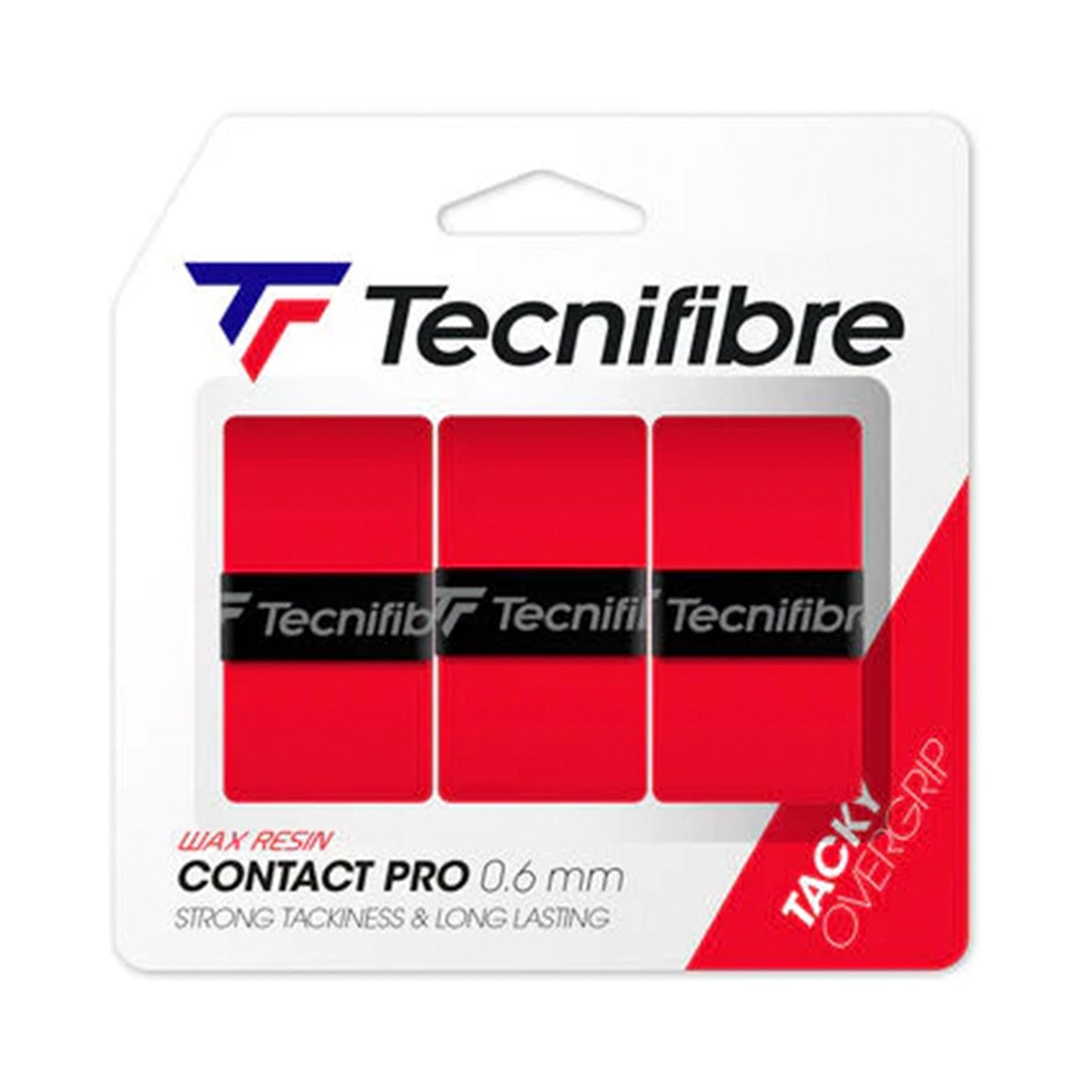Tecnifibre Contact Pro 3er 3 Pack-Red Tecnifibre Contact Pro 3er 3 Pack-Red