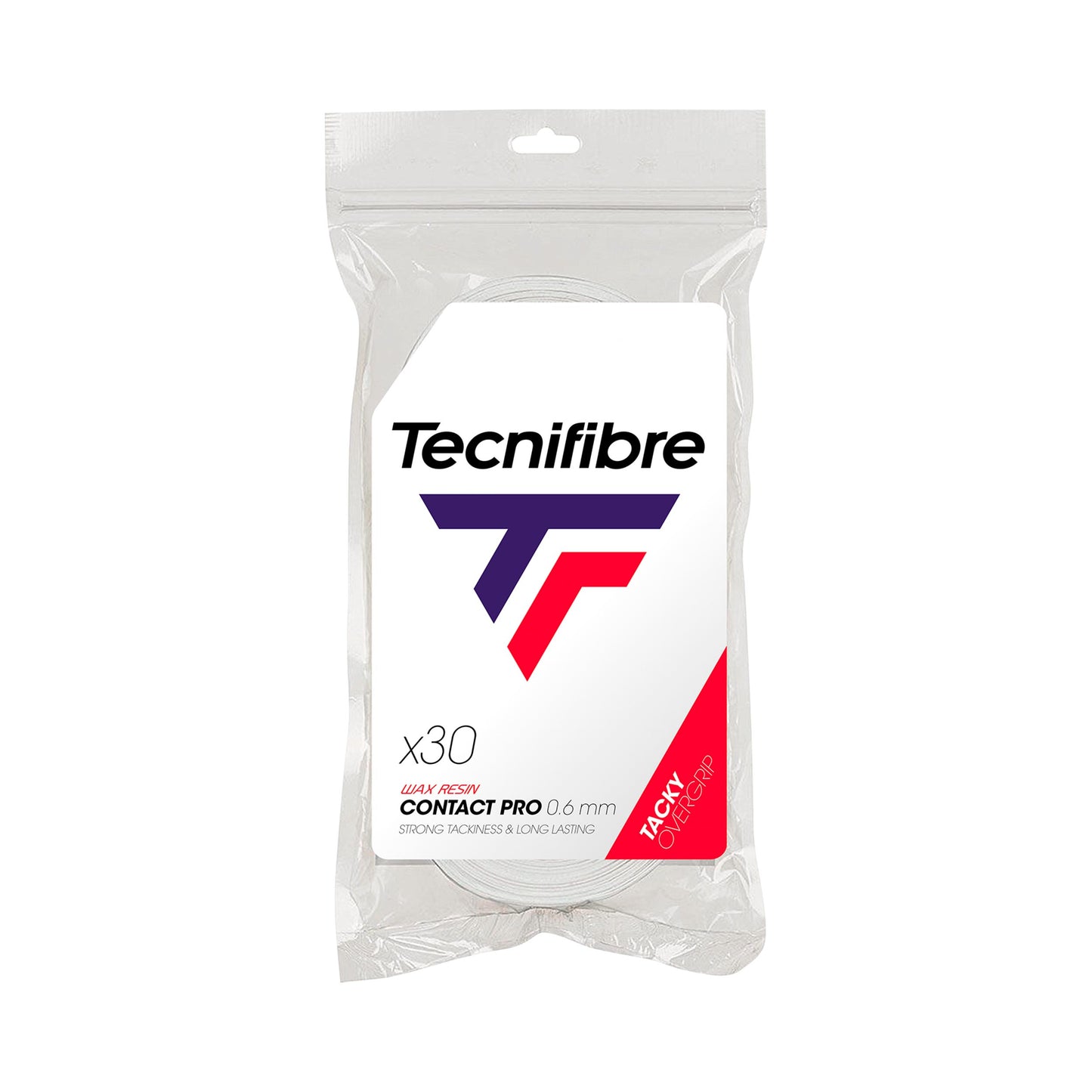 Tecnifibre Contact Pro 30 Pack - white Tecnifibre Contact Pro 30 Pack - white