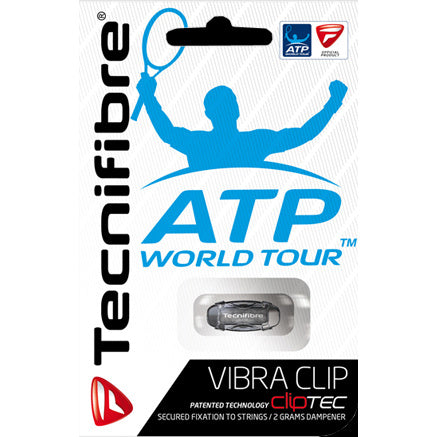 Tecnifibre Vibra Clip Dampener 1 Pack-Transparent Tecnifibre Vibra Clip Dampener 1 Pack-Transparent