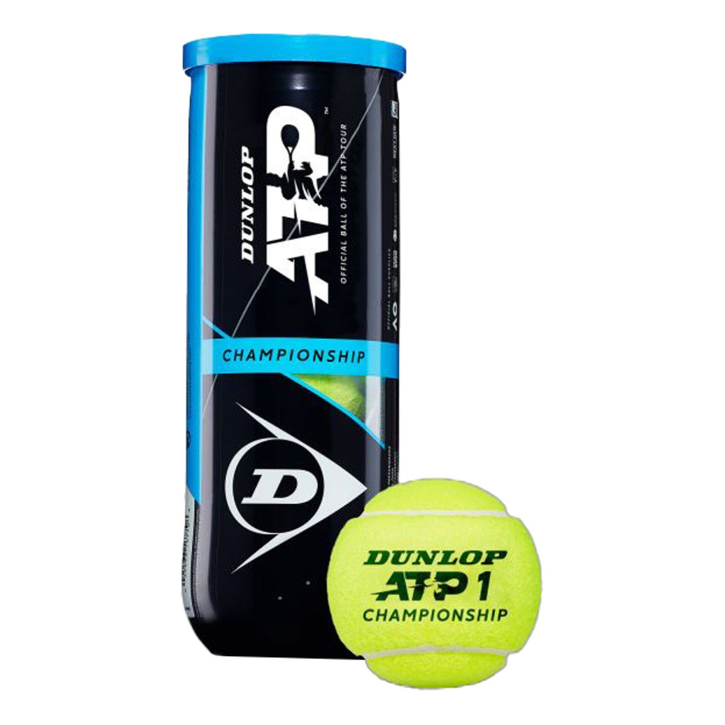 Dunlop ATP Championship 3 Ball Tube Dunlop ATP Championship 3 Ball Tube