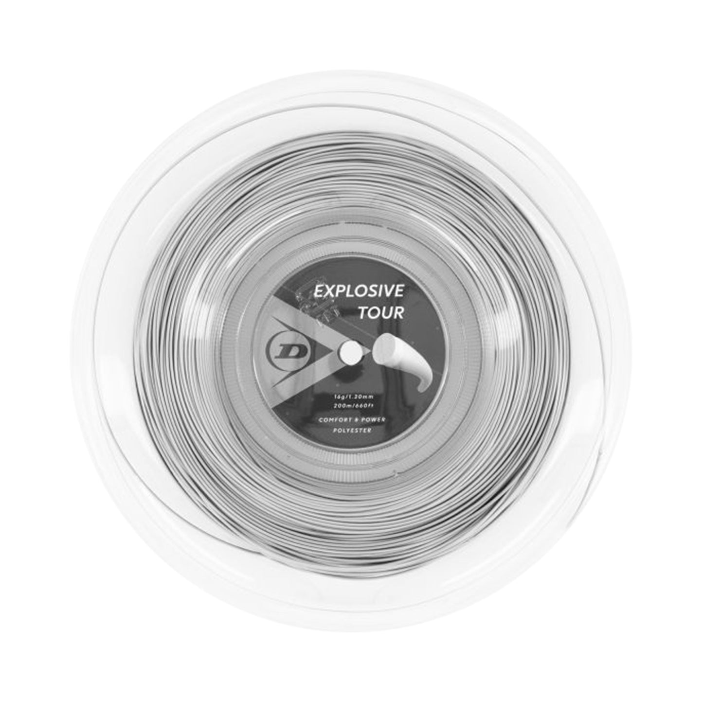 Dunlop Explosive Tour String Reel 200m-Silver Dunlop Explosive Tour String Reel 200m-Silver