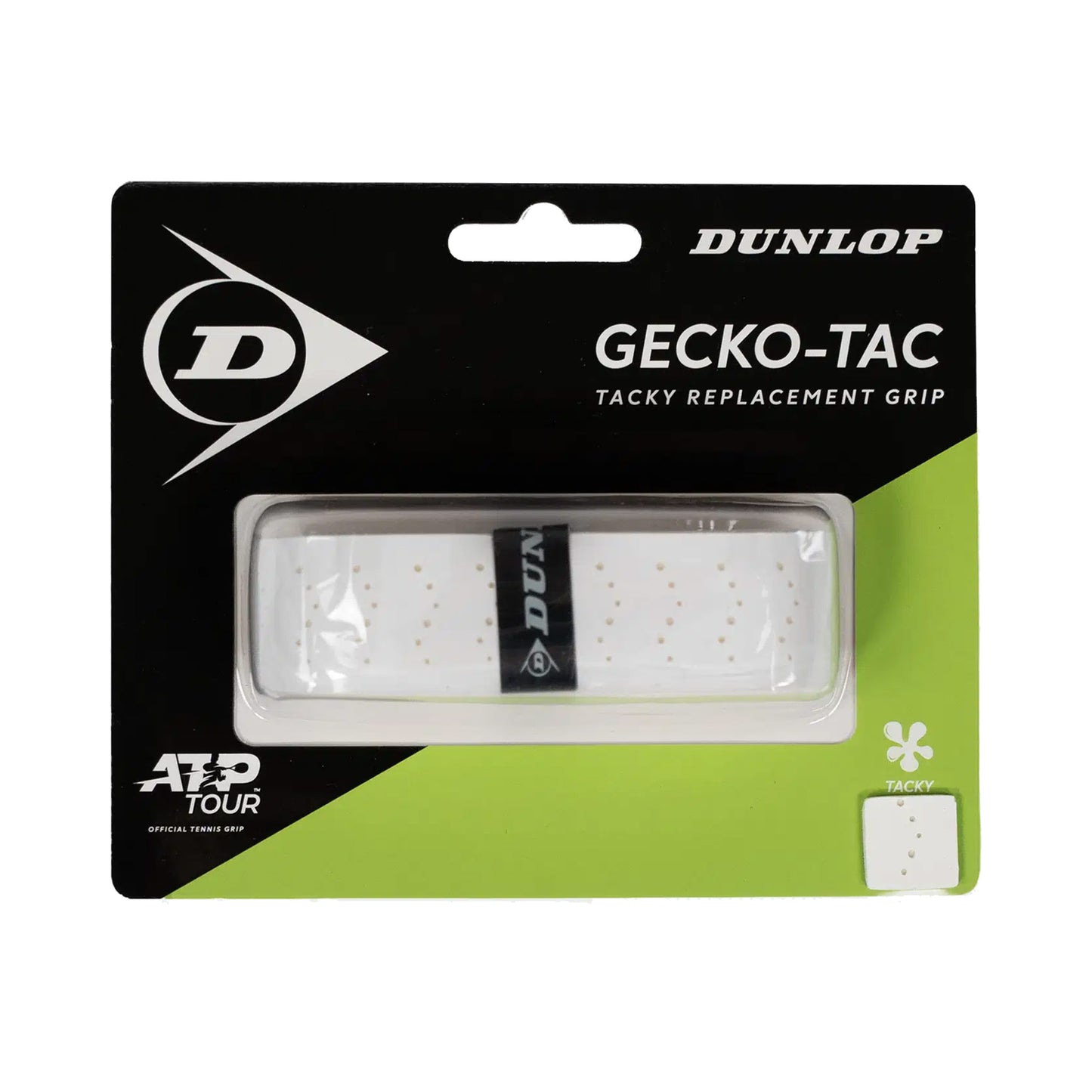 Dunlop Gecko-Tac Replacement Grip 1 Pack - white Dunlop Gecko-Tac Replacement Grip 1 Pack - white