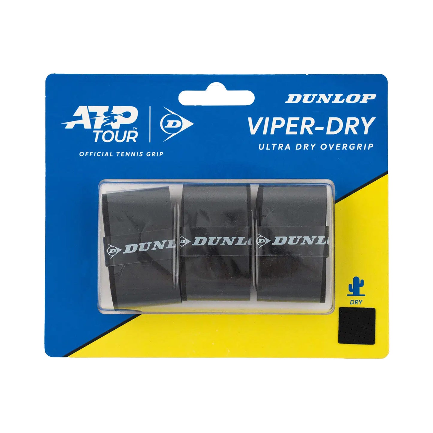 Dunlop ATP Viperdry 3 Pack - black Dunlop ATP Viperdry 3 Pack - black