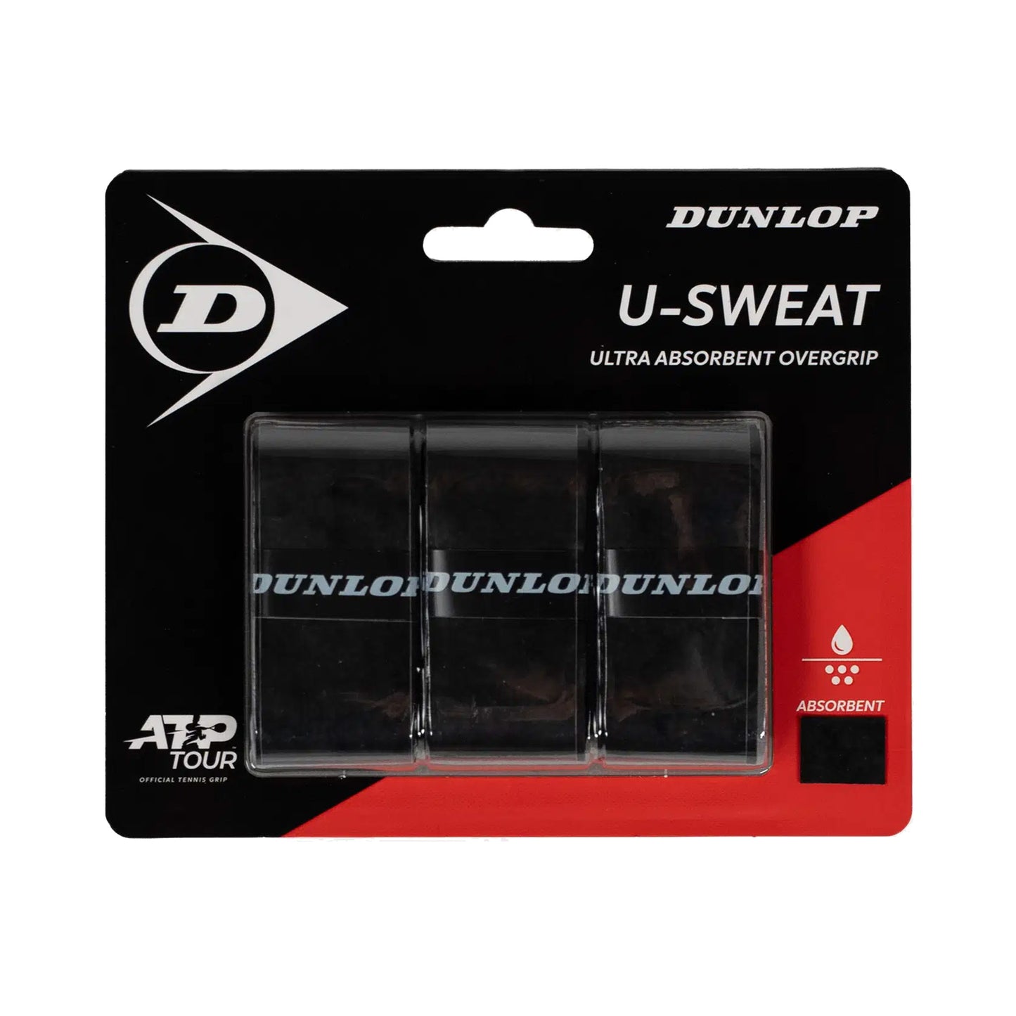 Dunlop U-Sweat 3 Pack - black Dunlop U-Sweat 3 Pack - black