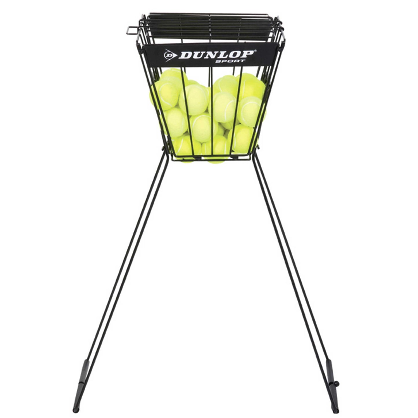 Dunlop Pick Up Ball Basket-Black Dunlop Pick Up Ball Basket-Black
