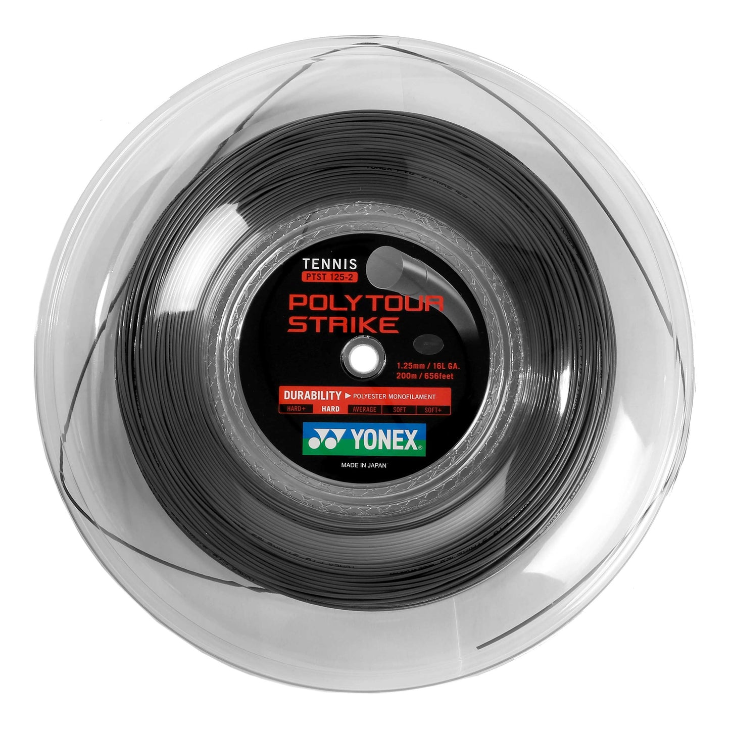 Yonex Poly Tour Strike String reel 200m - dark grey Yonex Poly Tour Strike String reel 200m - dark grey
