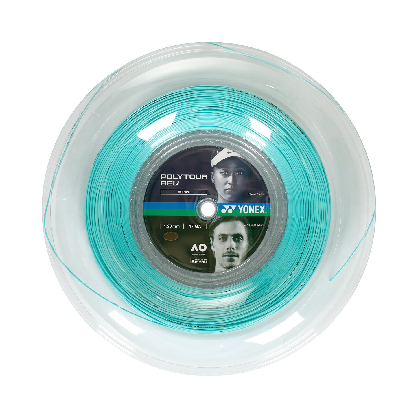 Yonex Poly Tour Rev String Reel 200m-Mint Yonex Poly Tour Rev String Reel 200m-Mint