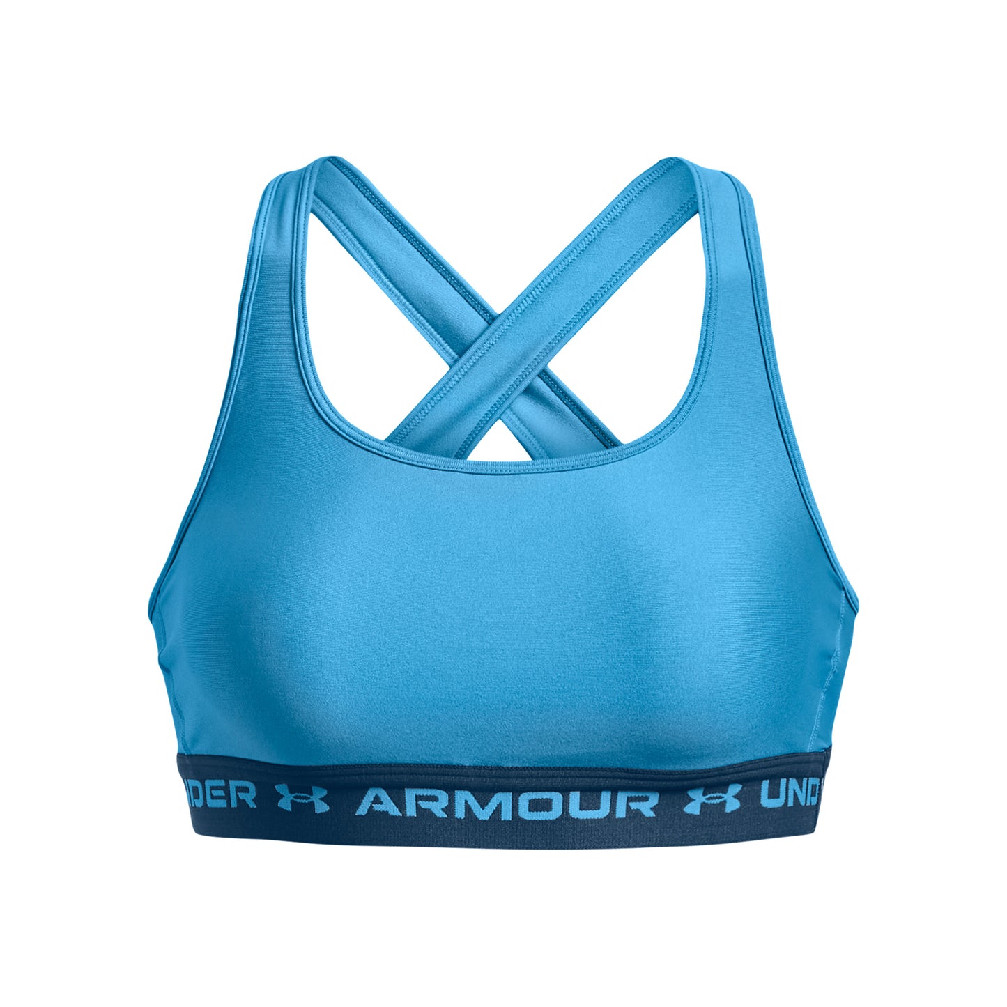 Under Armour Crossback Mid Sports bras Women - blue, Under Armour Crossback Mid Sports bras Women - blue,