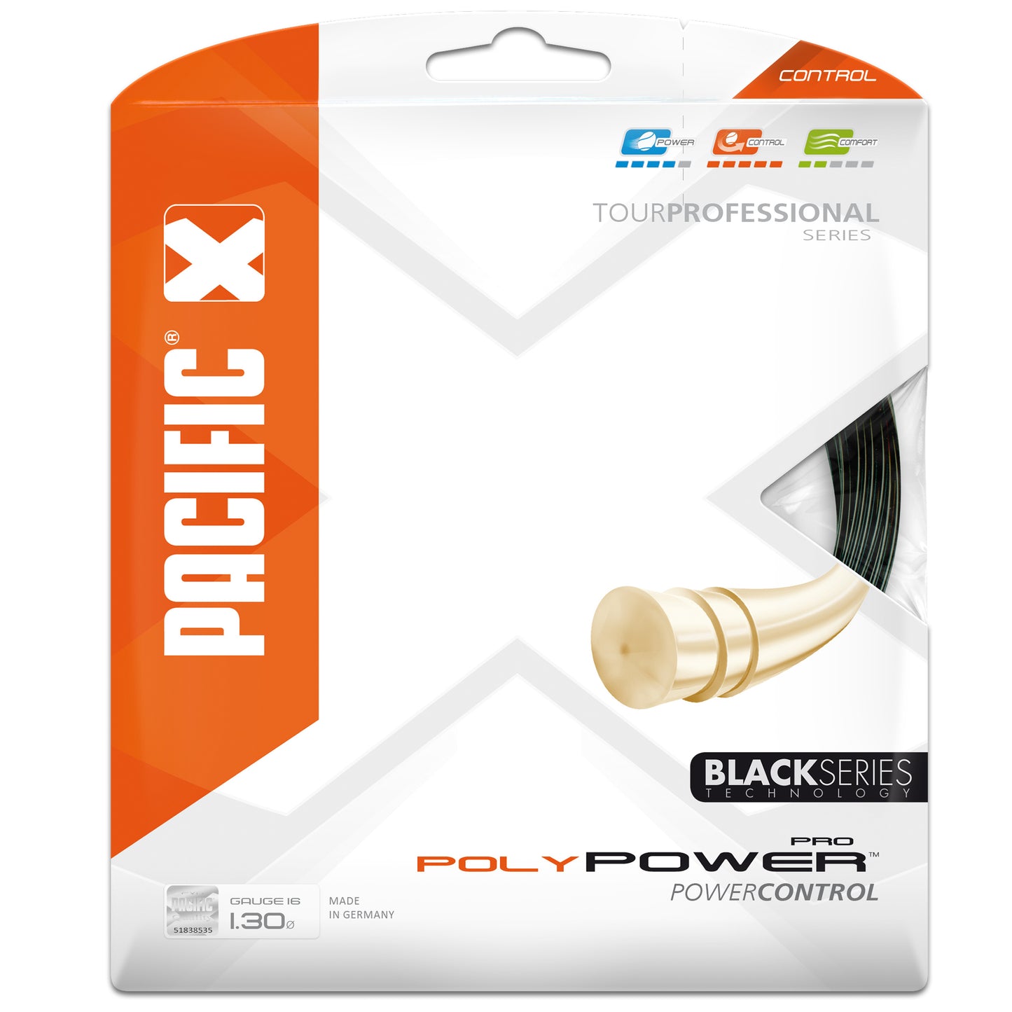 Pacific Poly Power Pro String Set 12,2m-Black Pacific Poly Power Pro String Set 12,2m-Black