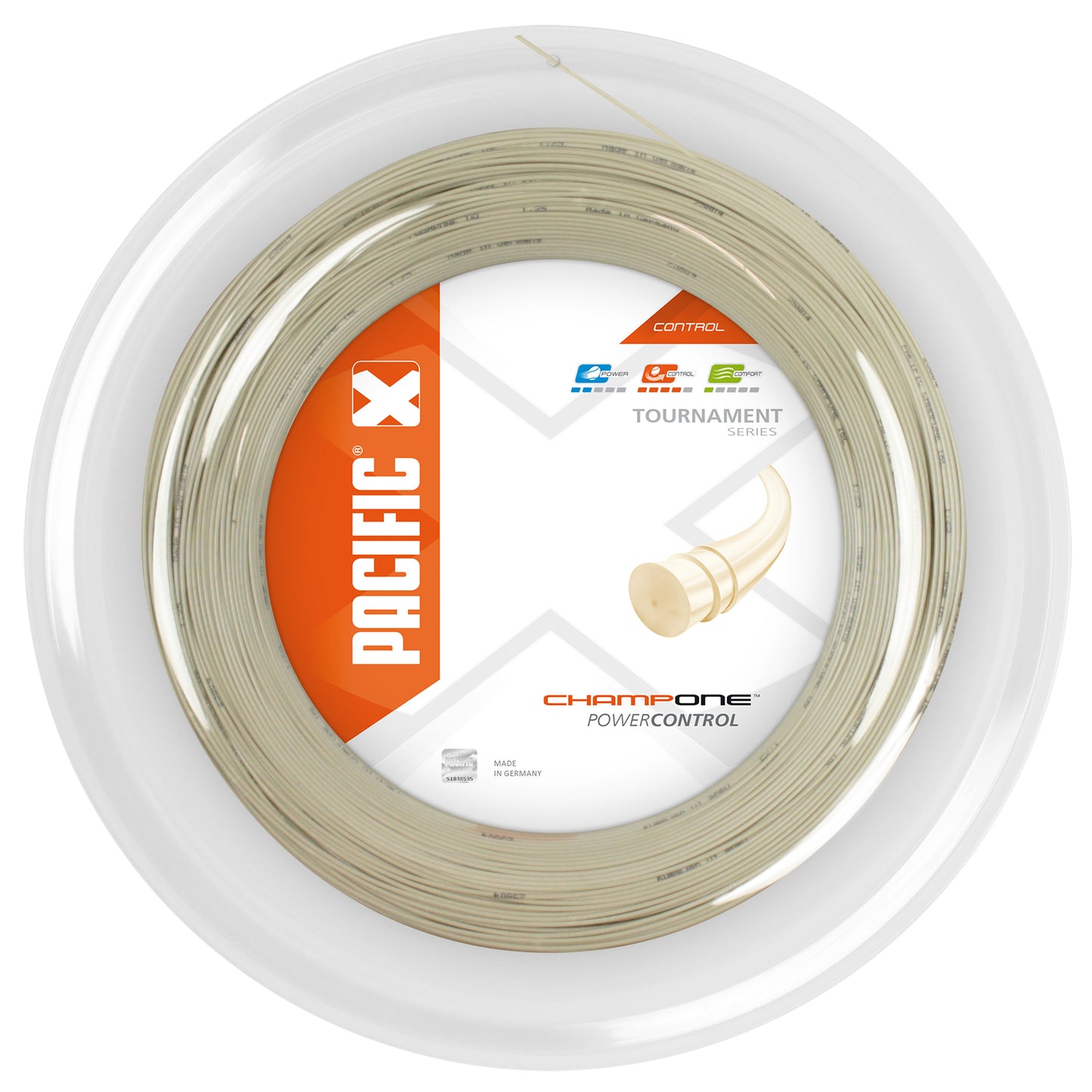 Pacific Champ One String Reel 200m-Ecru Pacific Champ One String Reel 200m-Ecru