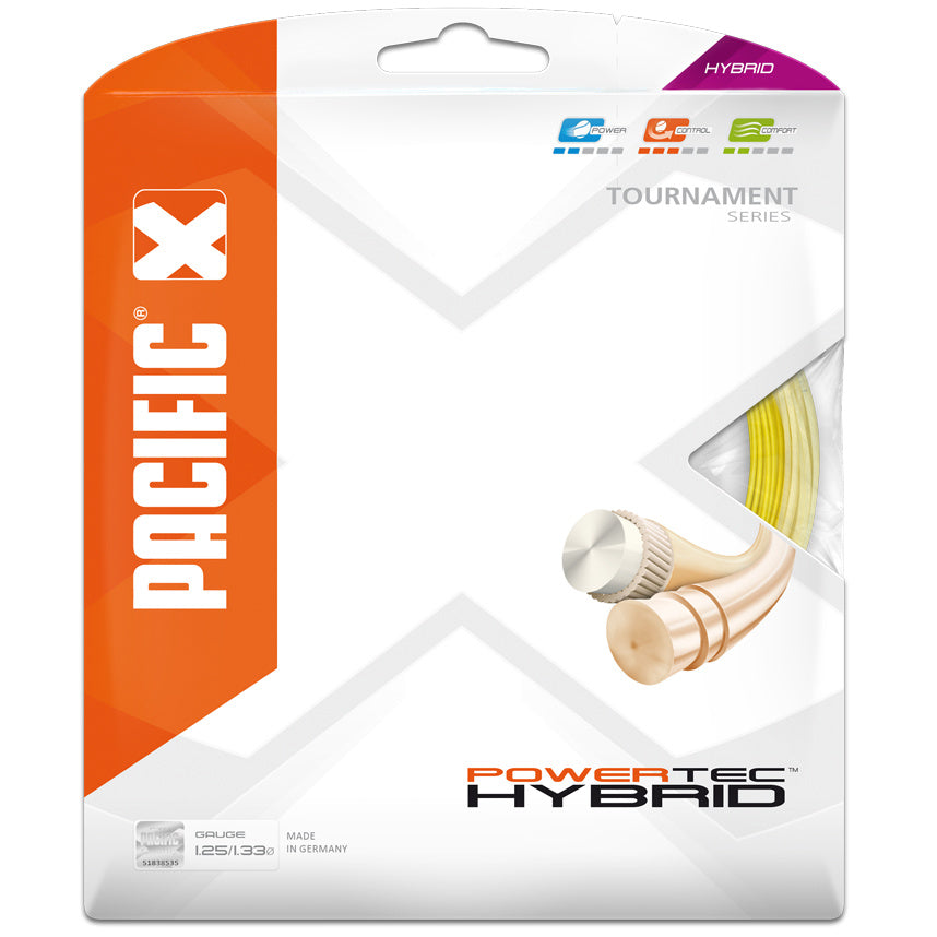 Pacific Power Tec Hybrid String Set 12,2m-Ecru Pacific Power Tec Hybrid String Set 12,2m-Ecru