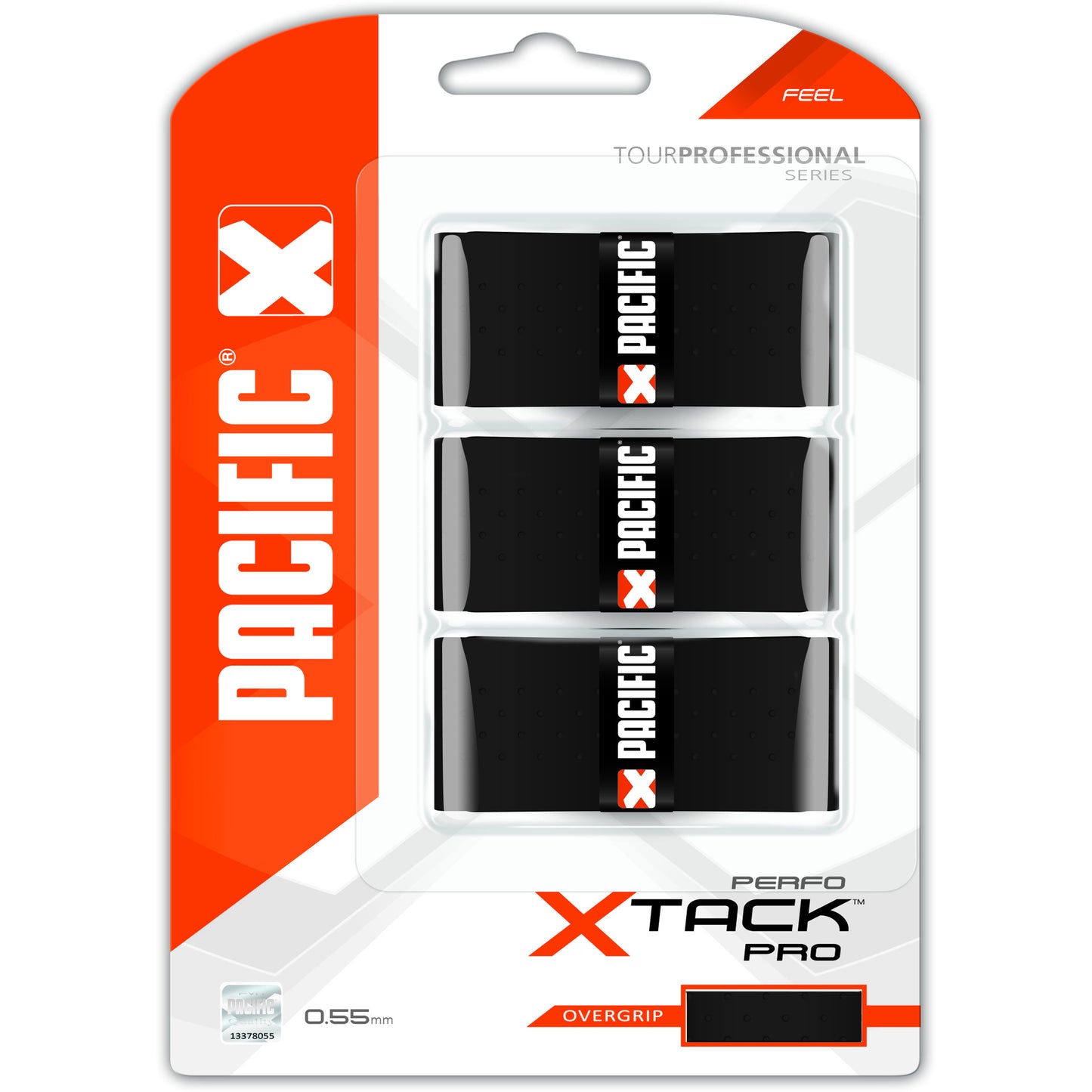 Pacific X Tack Pro Perfo 3 Pack-Black Pacific X Tack Pro Perfo 3 Pack-Black