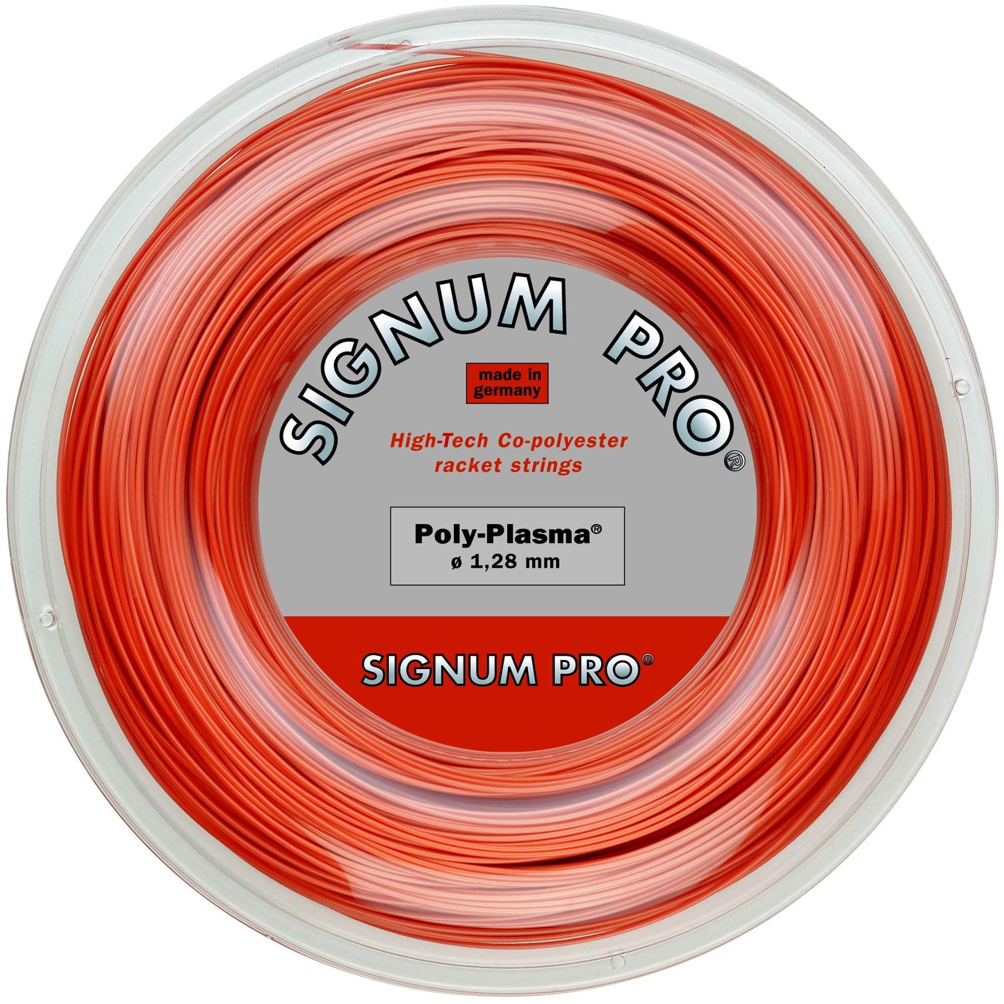 Signum Pro Poly Plasma String Reel 100m-Orange Signum Pro Poly Plasma String Reel 100m-Orange
