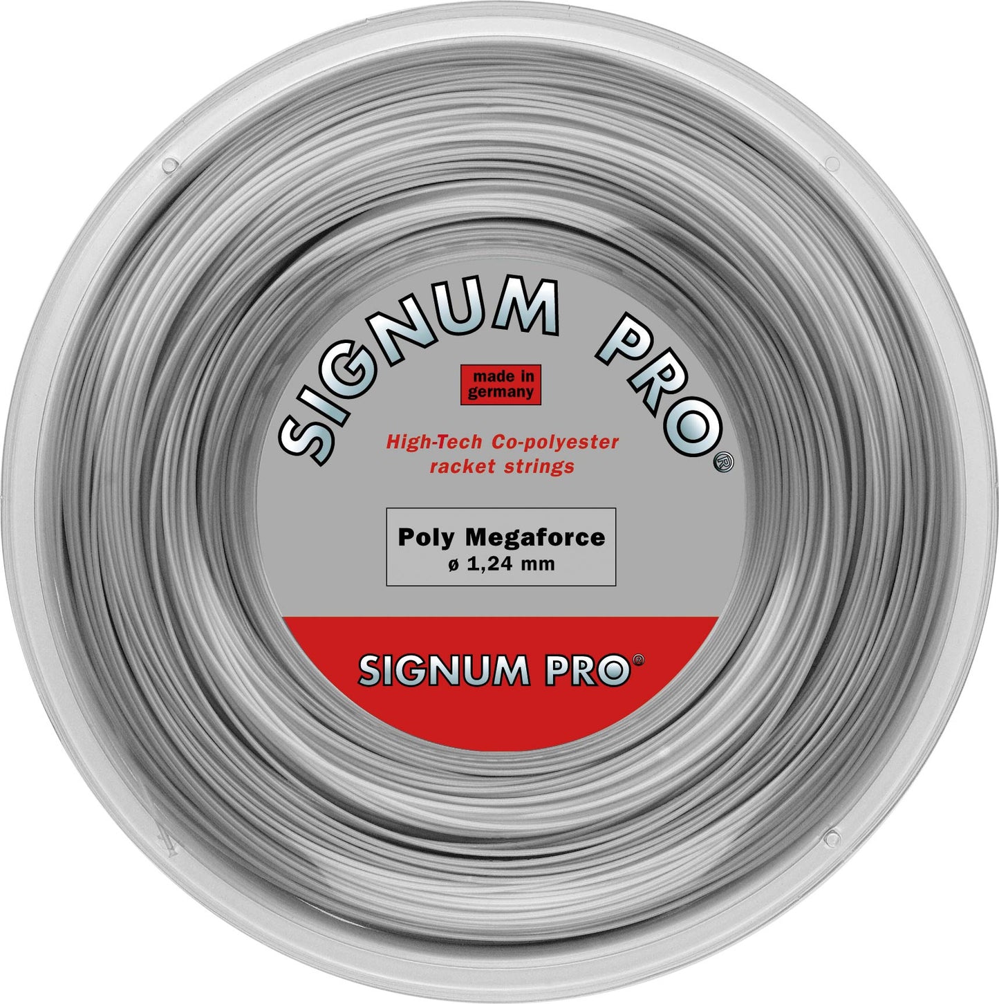 Signum Pro Poly Megaforce String Reel 200m-Silver Signum Pro Poly Megaforce String Reel 200m-Silver