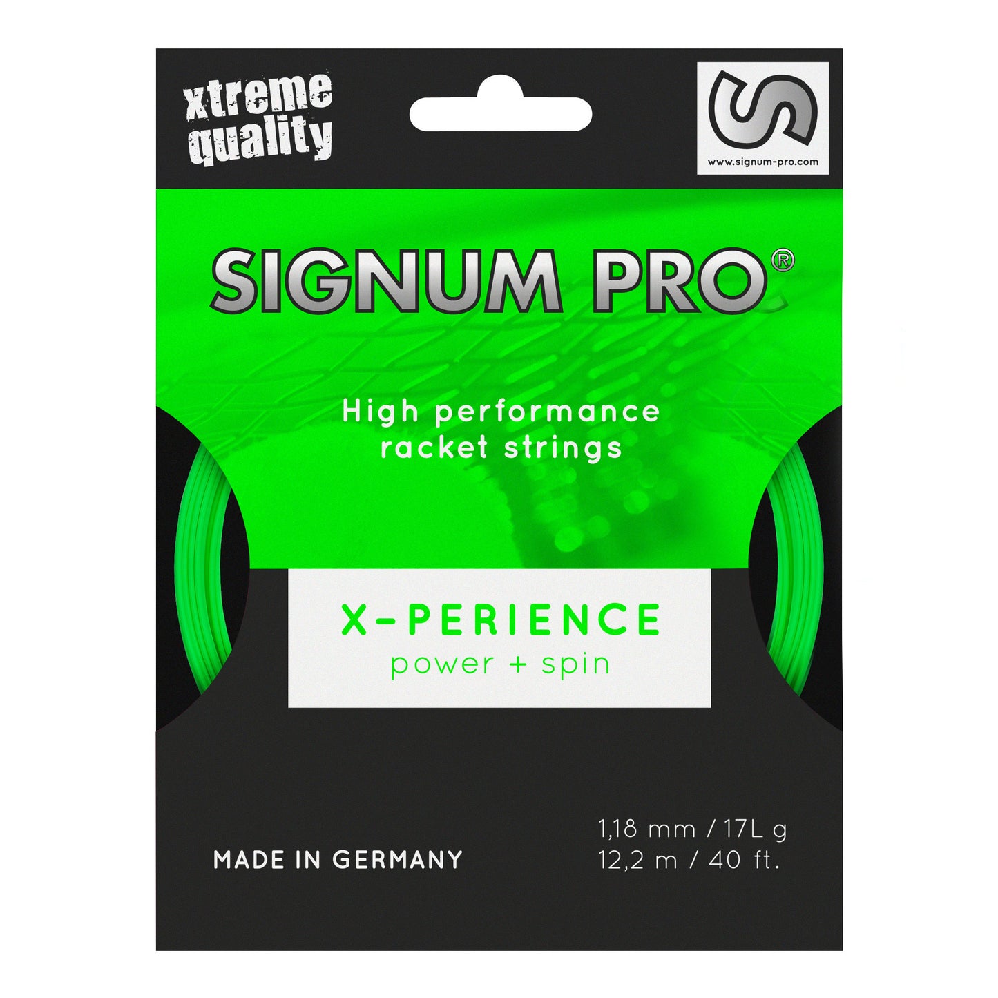 Signum Pro Xperience String Set 12m-Neon Green Signum Pro Xperience String Set 12m-Neon Green