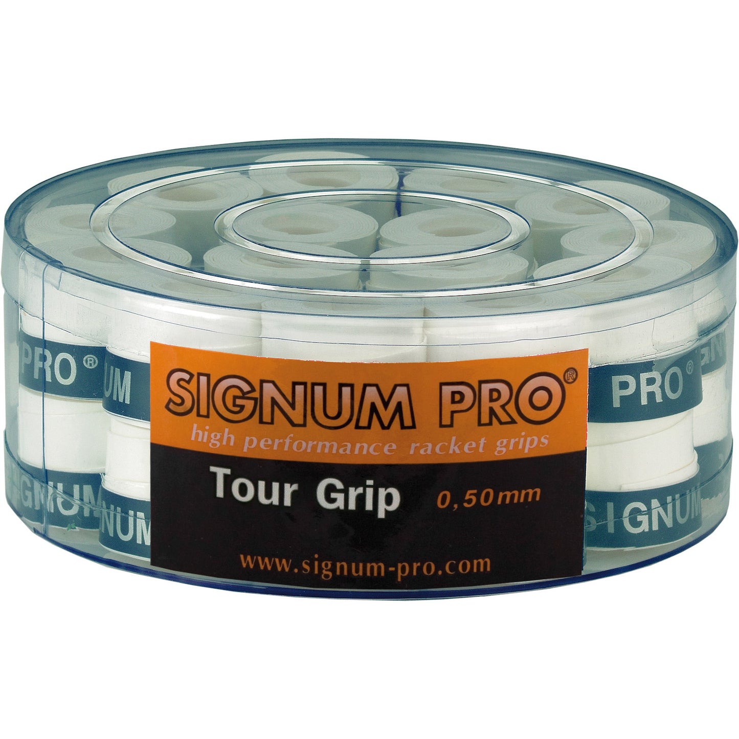 Signum Pro Tour Grip 30 Pack-White Signum Pro Tour Grip 30 Pack-White