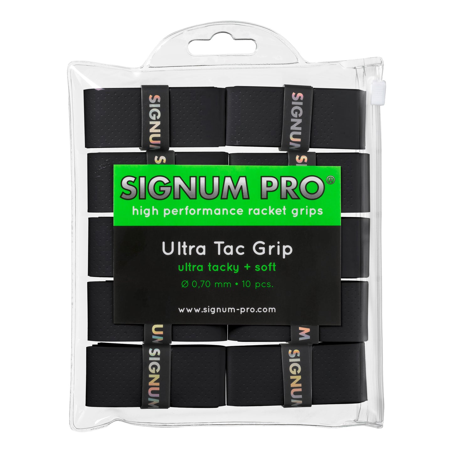 Signum Pro Ultra Tac Grip 10 Pack-Black Signum Pro Ultra Tac Grip 10 Pack-Black