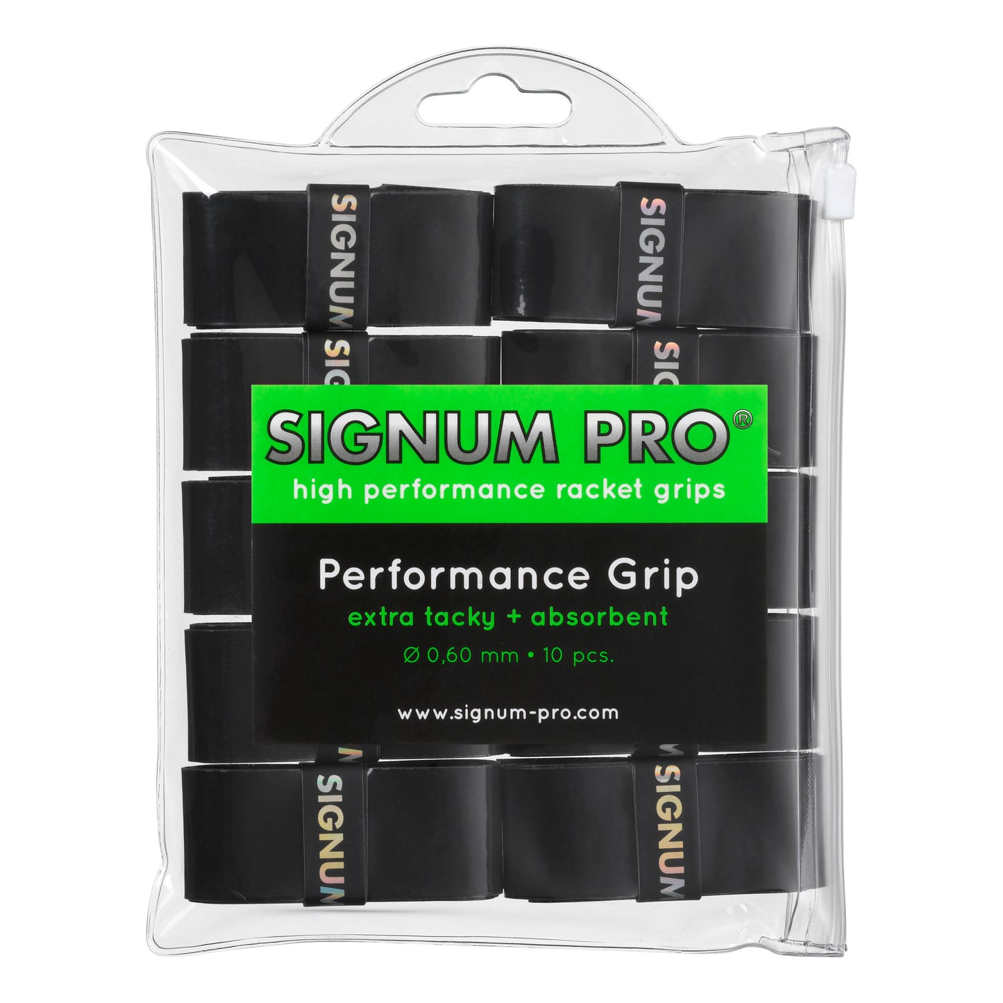 Signum Pro Performance Grip 10 Pack-Black Signum Pro Performance Grip 10 Pack-Black