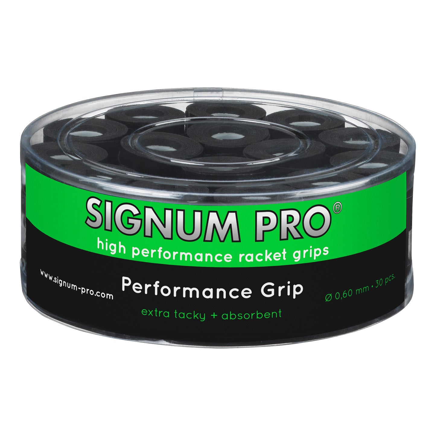 Signum Pro Performance Grip 30 Pack-Black Signum Pro Performance Grip 30 Pack-Black