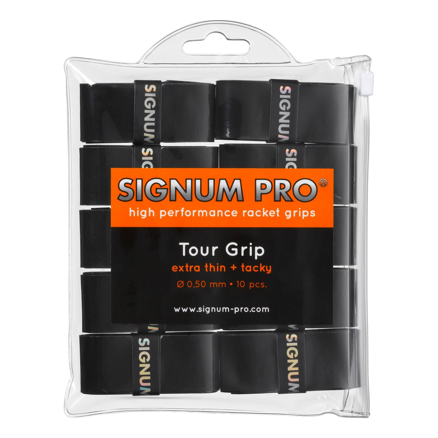 Signum Pro Tour Grip 10 Pack-Black Signum Pro Tour Grip 10 Pack-Black