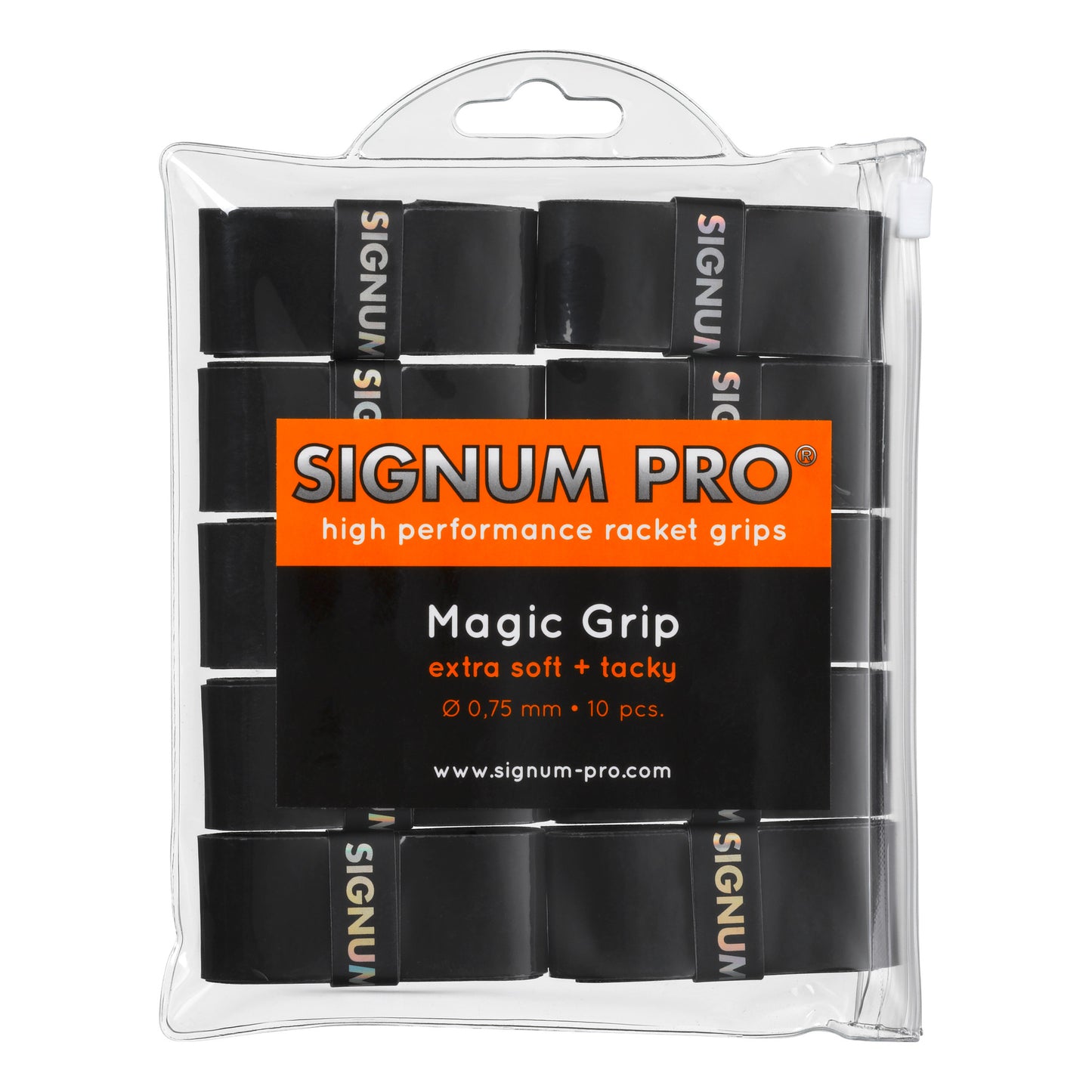 Signum Pro Magic Grip 10 Pack-Black Signum Pro Magic Grip 10 Pack-Black