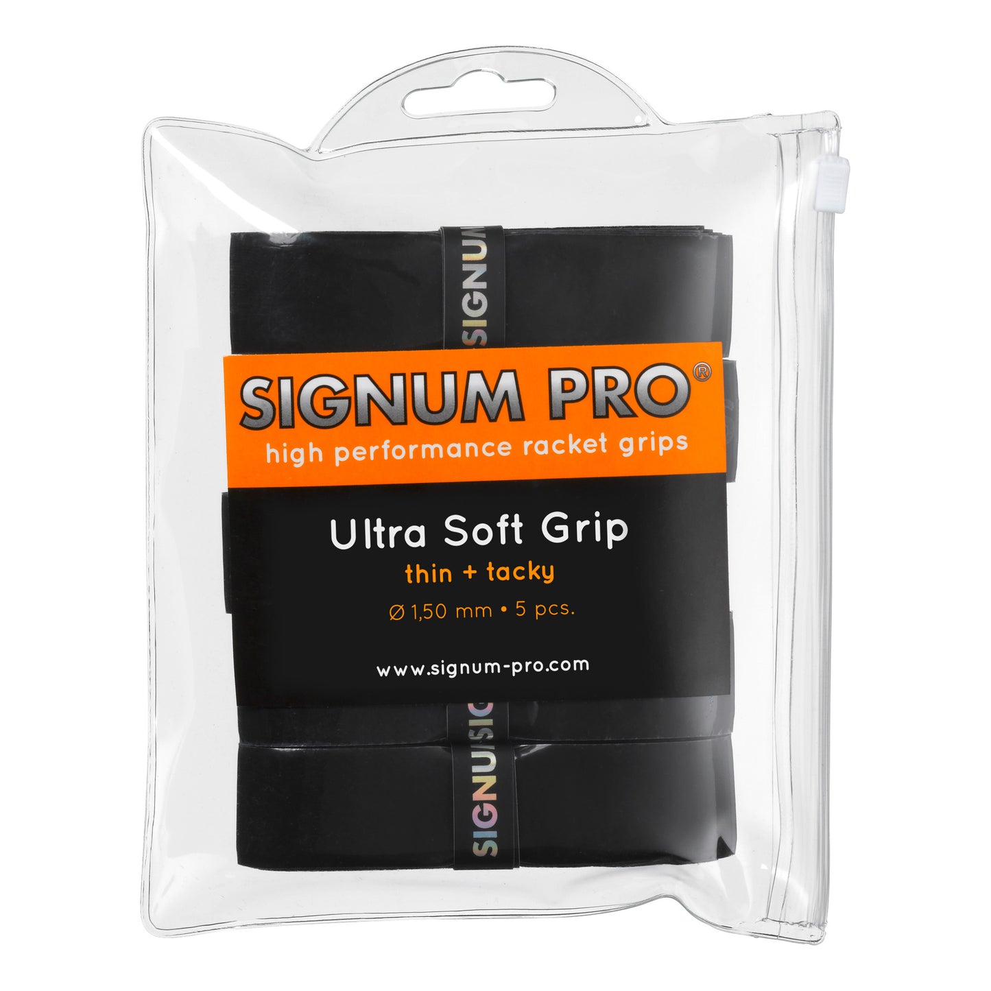Signum Pro Ultra Soft Grip 5 Pack - black Signum Pro Ultra Soft Grip 5 Pack - black