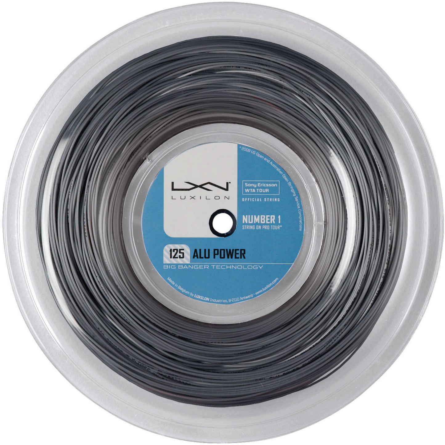 Luxilon Alu Power String Reel 200m-Silver Luxilon Alu Power String Reel 200m-Silver