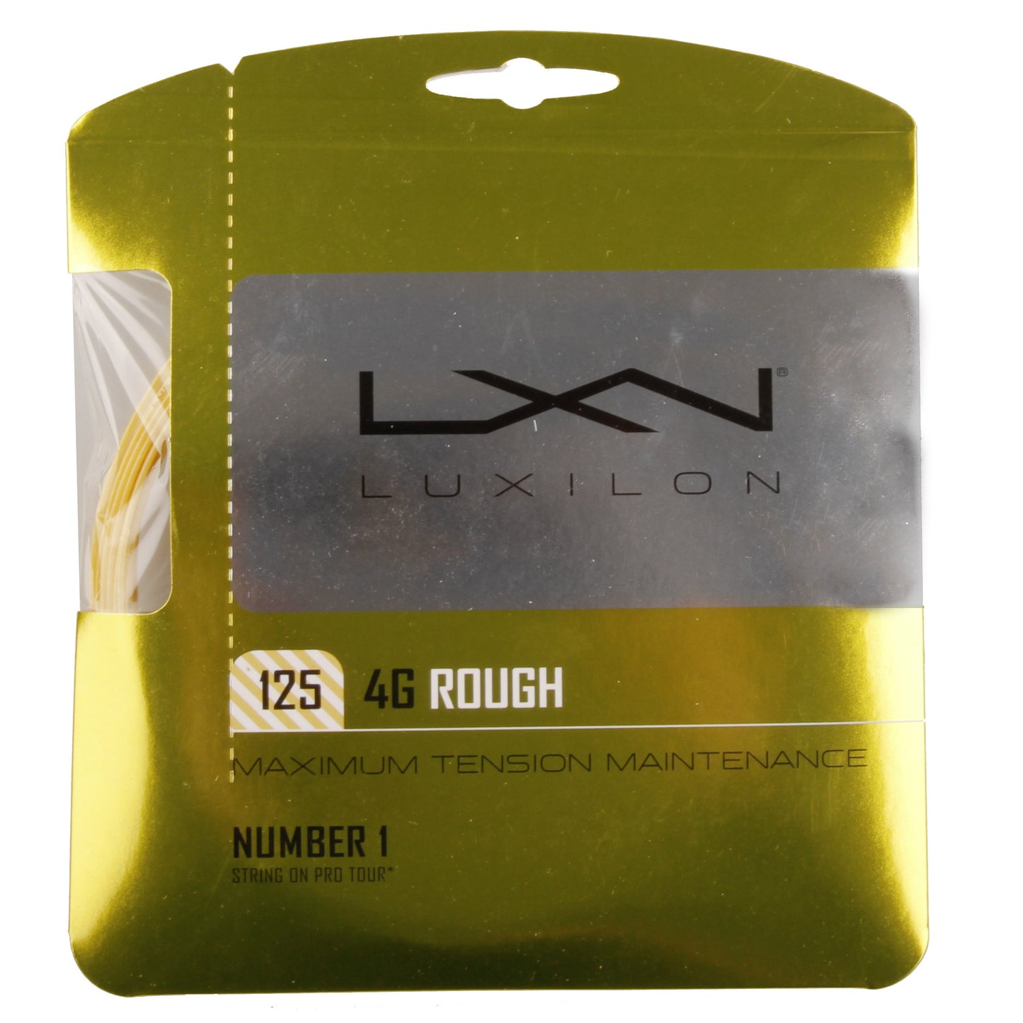 Luxilon 4G Rough String Set 12,2m-Gold Luxilon 4G Rough String Set 12,2m-Gold