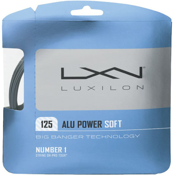 Luxilon Alu Power Soft String Set 12,2m-Silver Luxilon Alu Power Soft String Set 12,2m-Silver