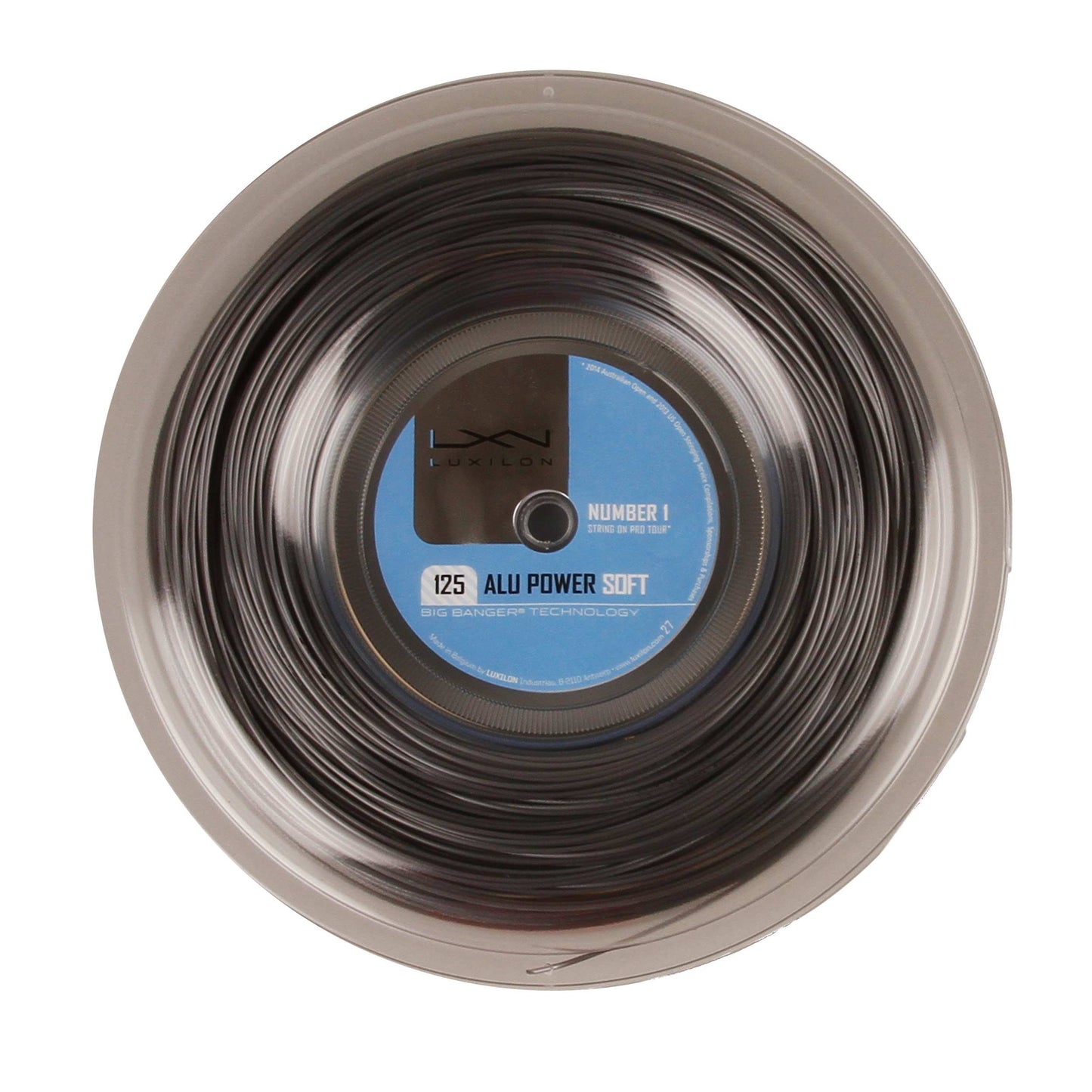 Luxilon Alu Power Soft String Reel 200m-Silver Luxilon Alu Power Soft String Reel 200m-Silver