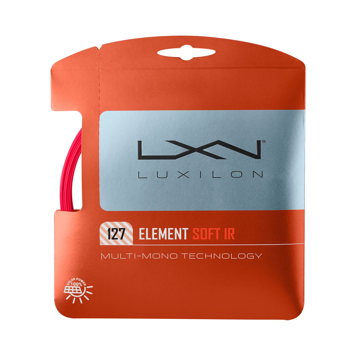 Luxilon Element IR Soft String Set 12,2m-Red Luxilon Element IR Soft String Set 12,2m-Red