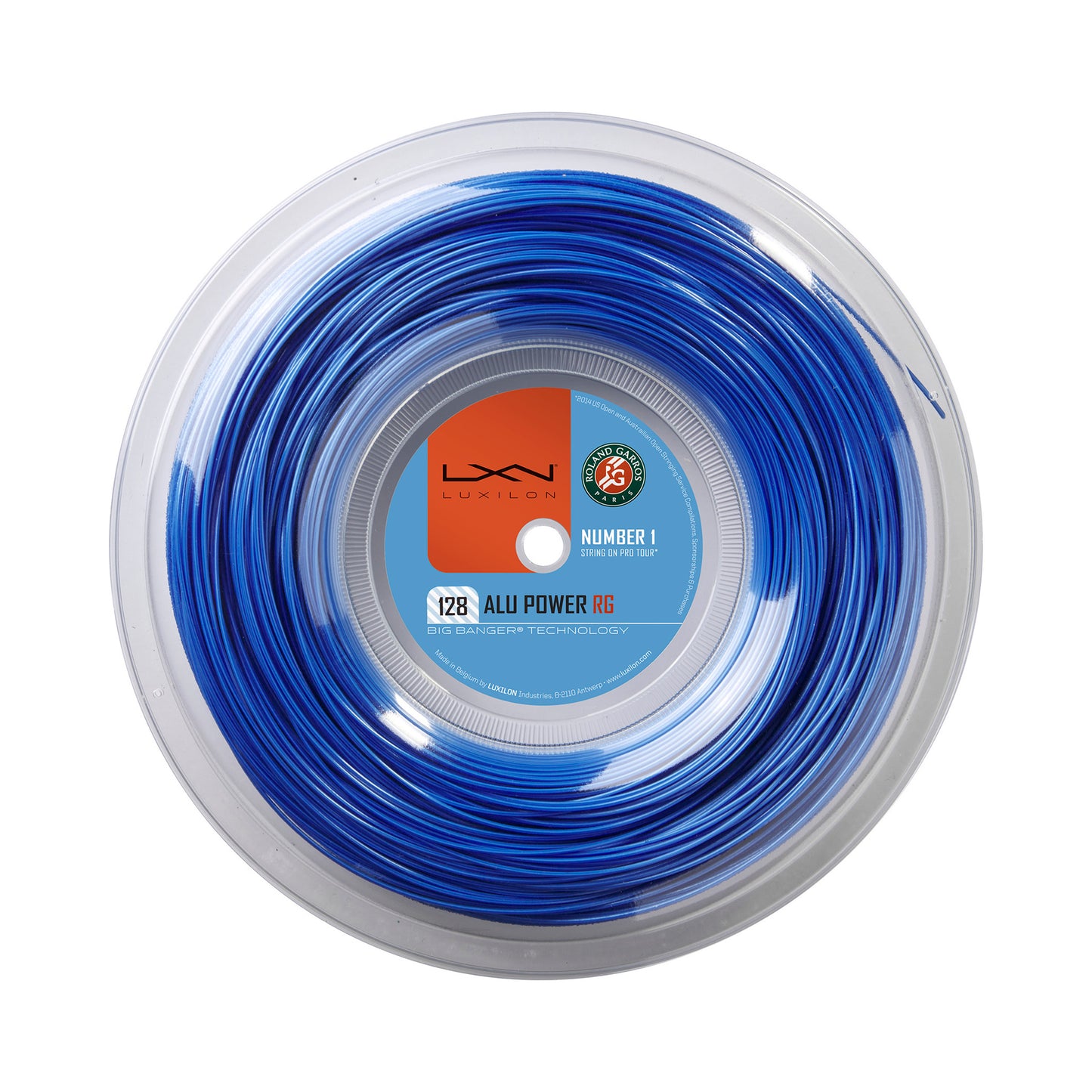 Luxilon Alu Power Roland Garros String Reel 12,2m-Blue Luxilon Alu Power Roland Garros String Reel 12,2m-Blue